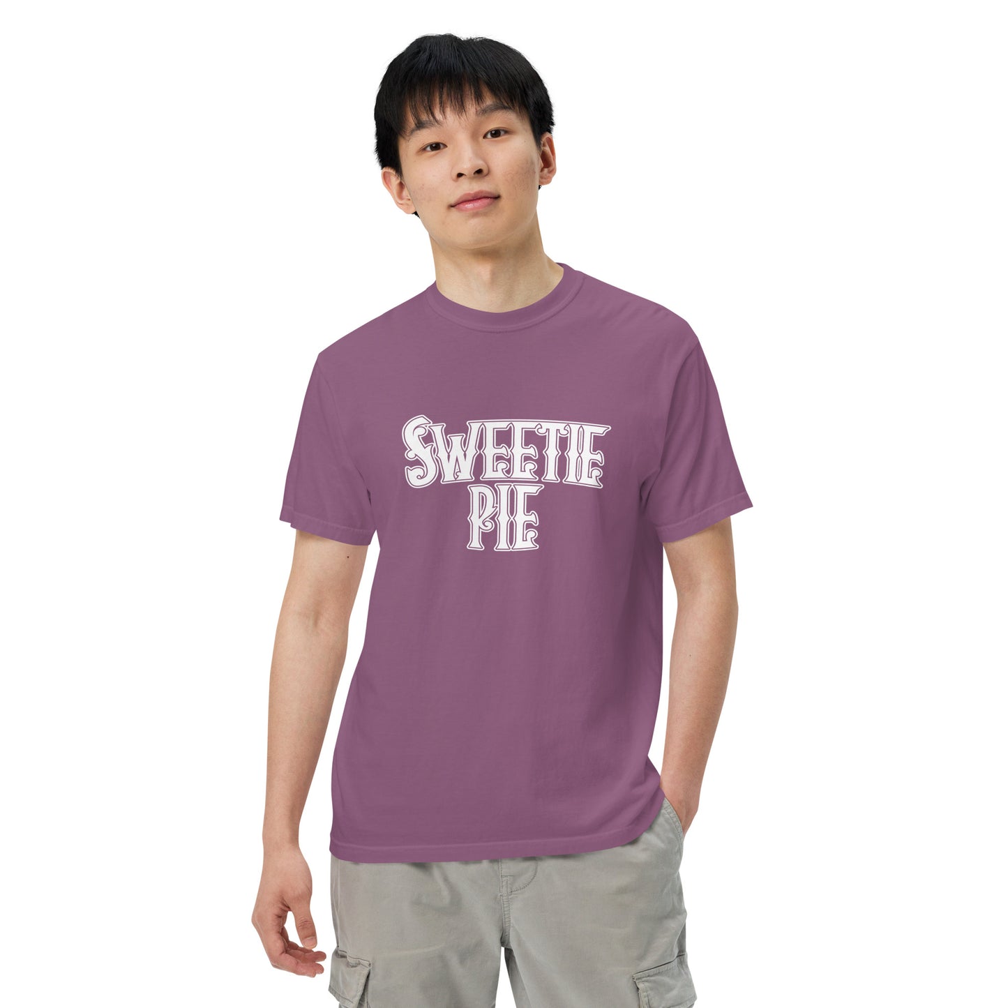 Sweetie Pie Logo Unisex garment-dyed heavyweight t-shirt