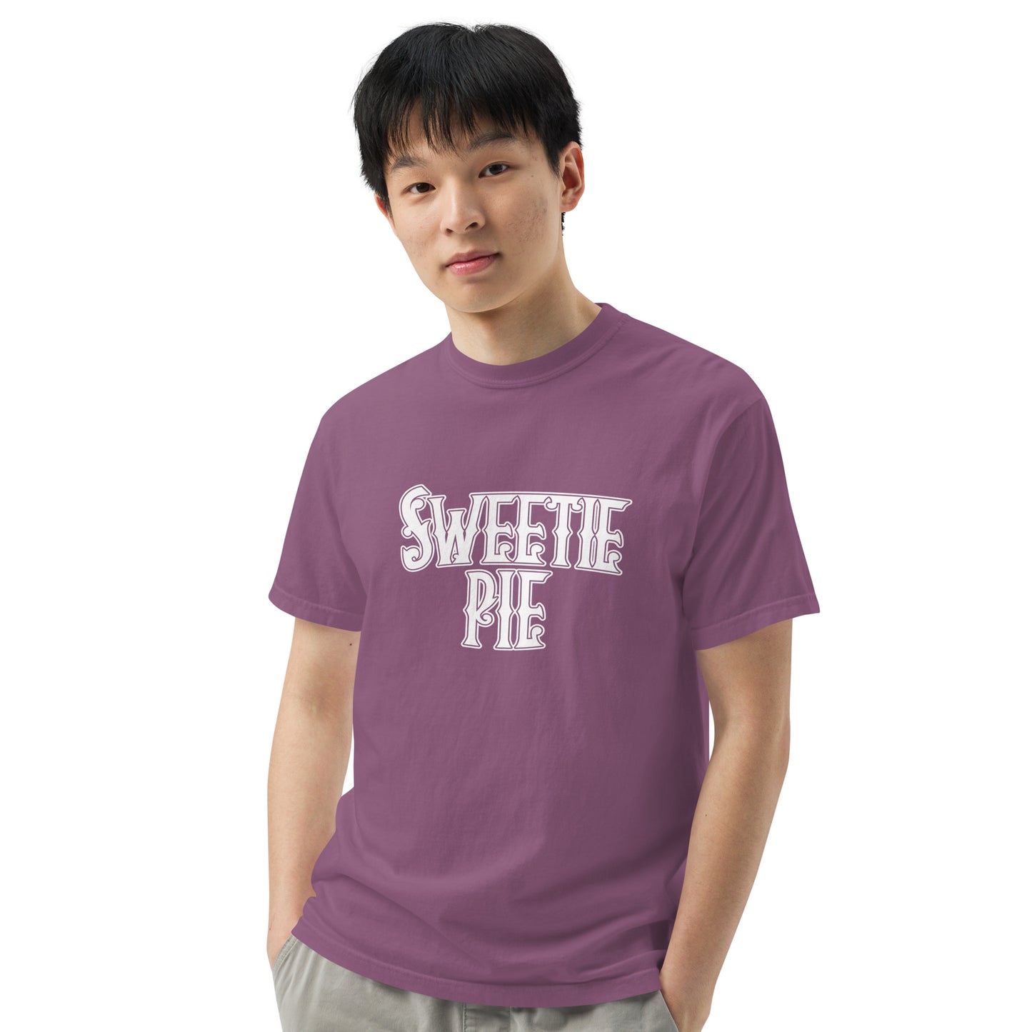 Sweetie Pie Logo Unisex garment-dyed heavyweight t-shirt