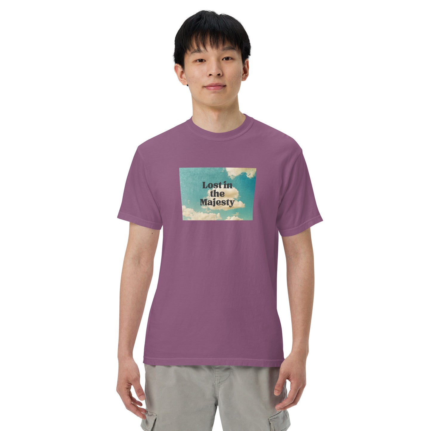 Lost in the Majesty Unisex garment-dyed heavyweight t-shirt