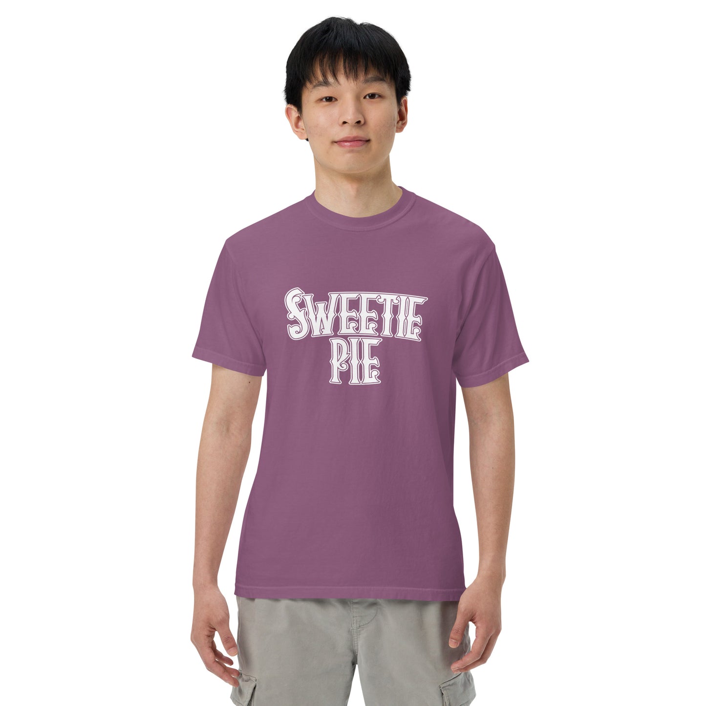 Sweetie Pie Logo Unisex garment-dyed heavyweight t-shirt
