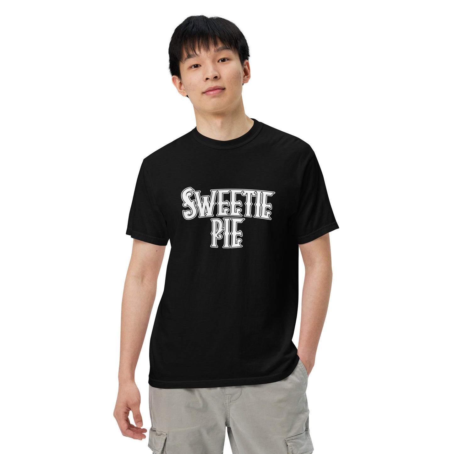 Sweetie Pie Logo Unisex garment-dyed heavyweight t-shirt