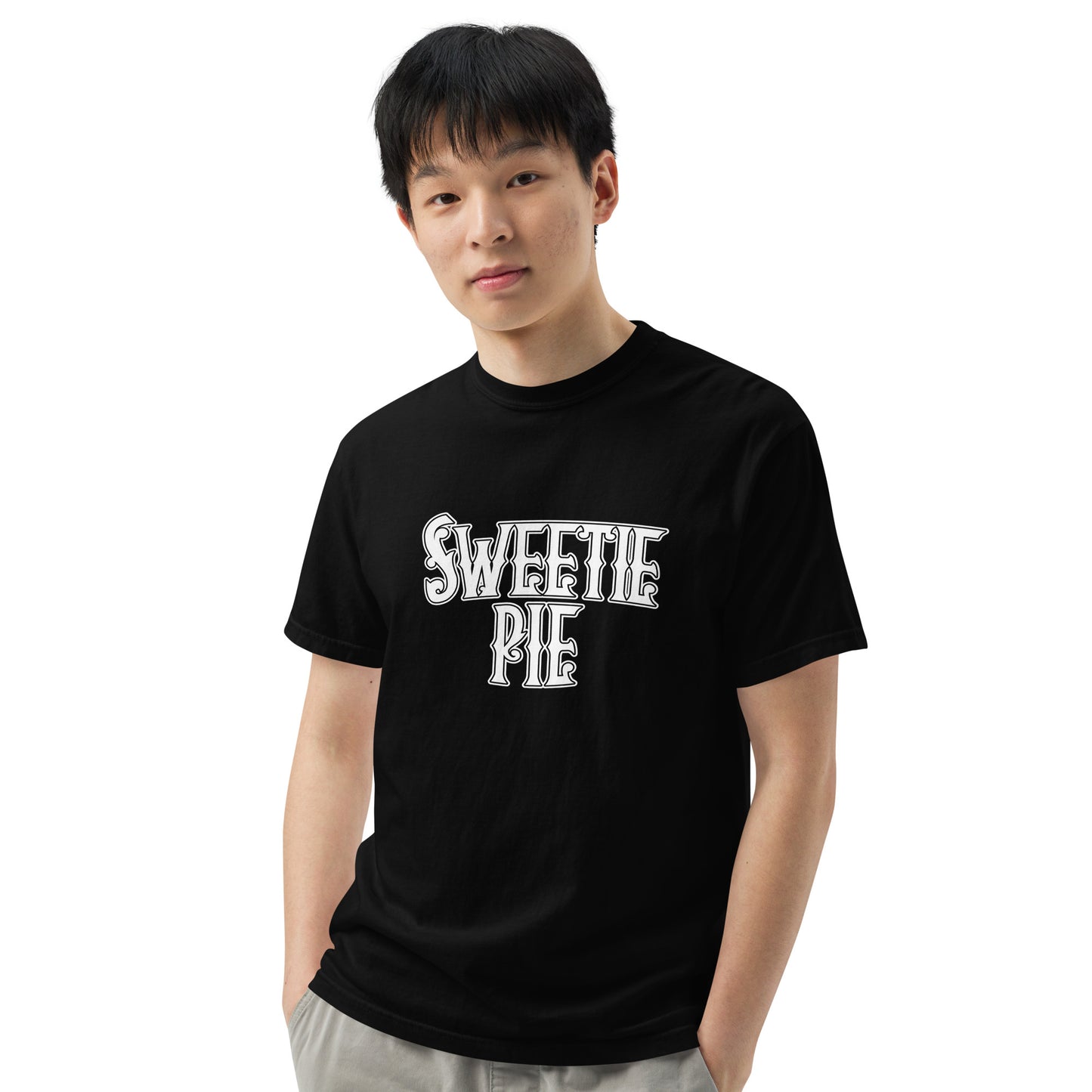 Sweetie Pie Logo Unisex garment-dyed heavyweight t-shirt