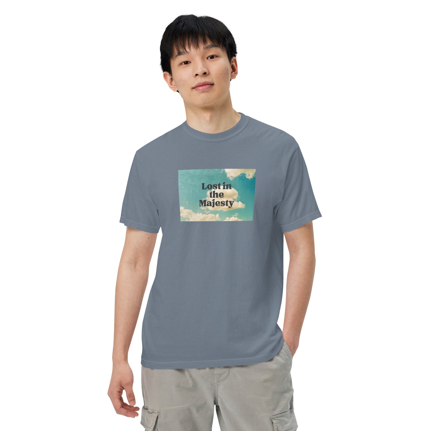 Lost in the Majesty Unisex garment-dyed heavyweight t-shirt