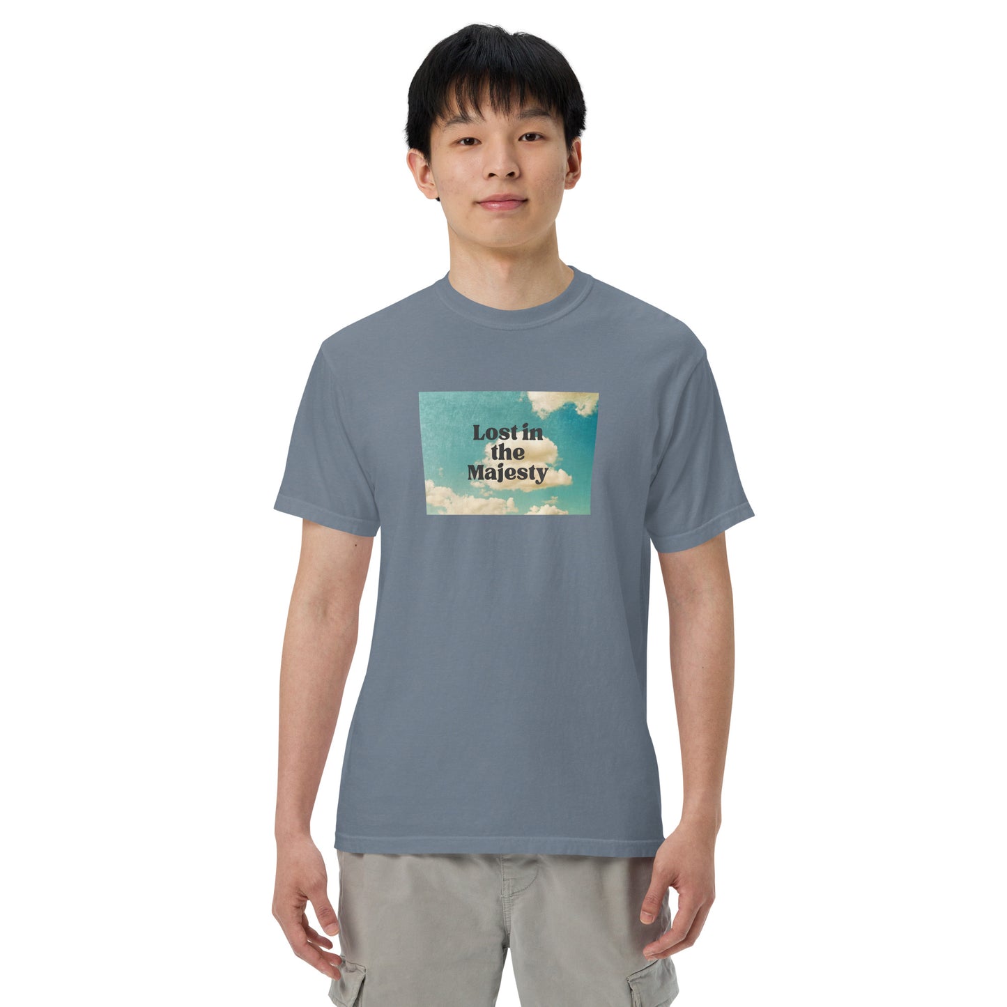 Lost in the Majesty Unisex garment-dyed heavyweight t-shirt