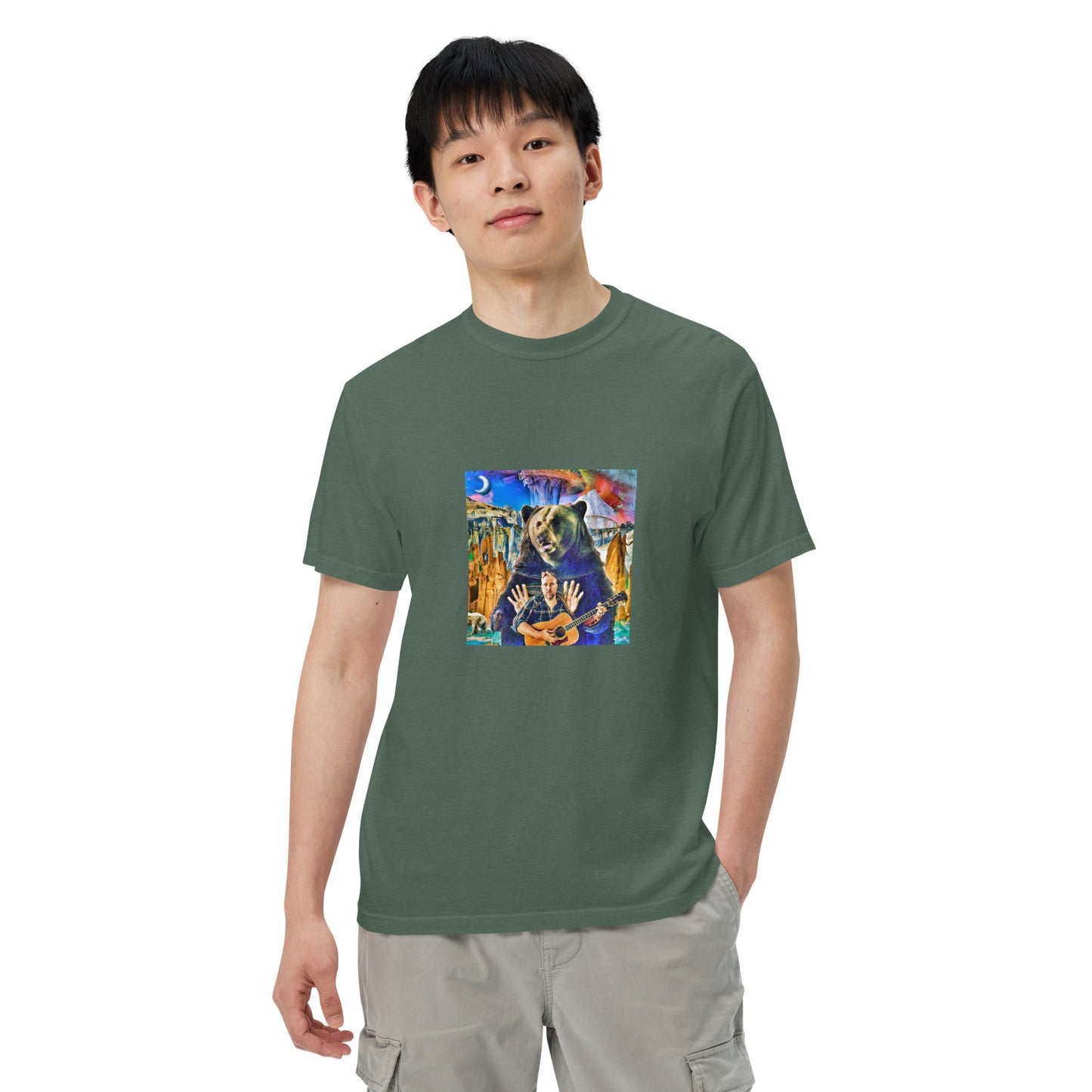 Previously Album Art Comfort Colors Unisex garment-dyed heavyweight t-shirt