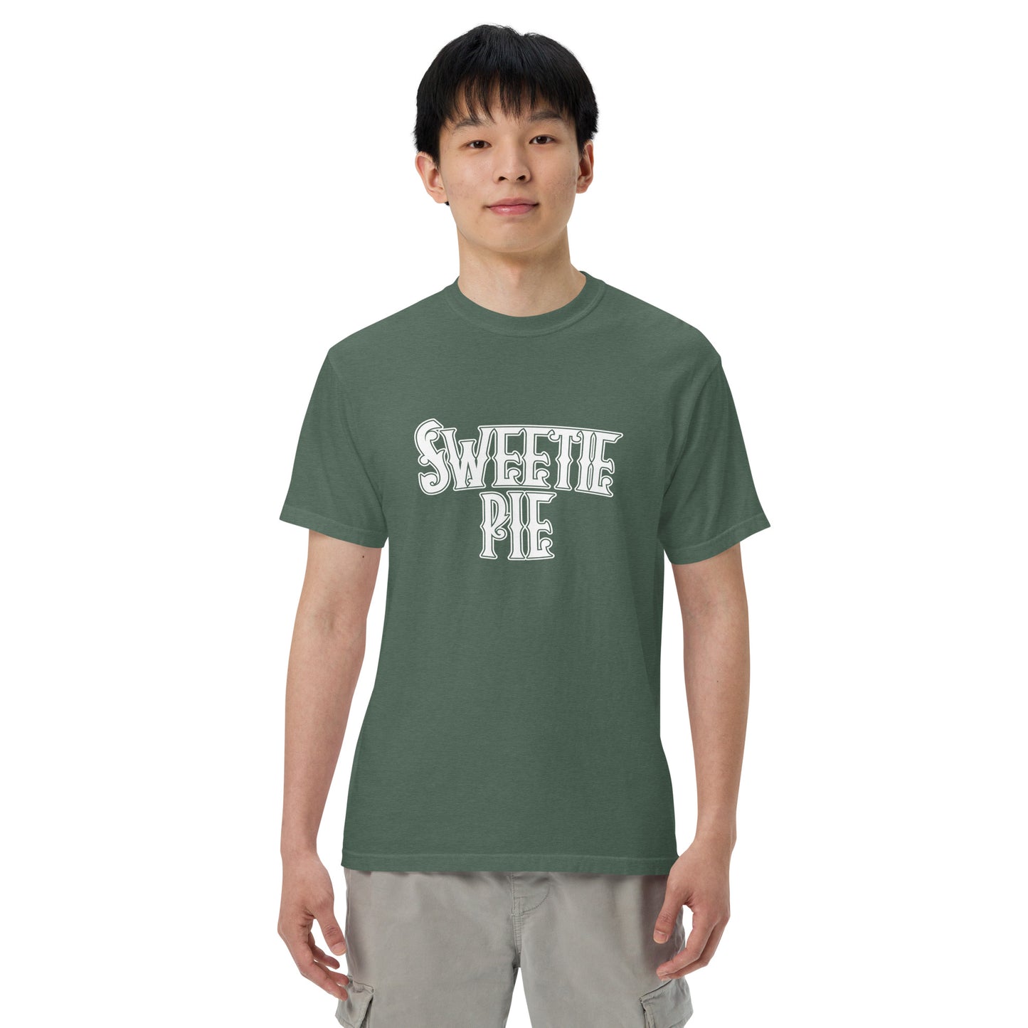 Sweetie Pie Logo Unisex garment-dyed heavyweight t-shirt