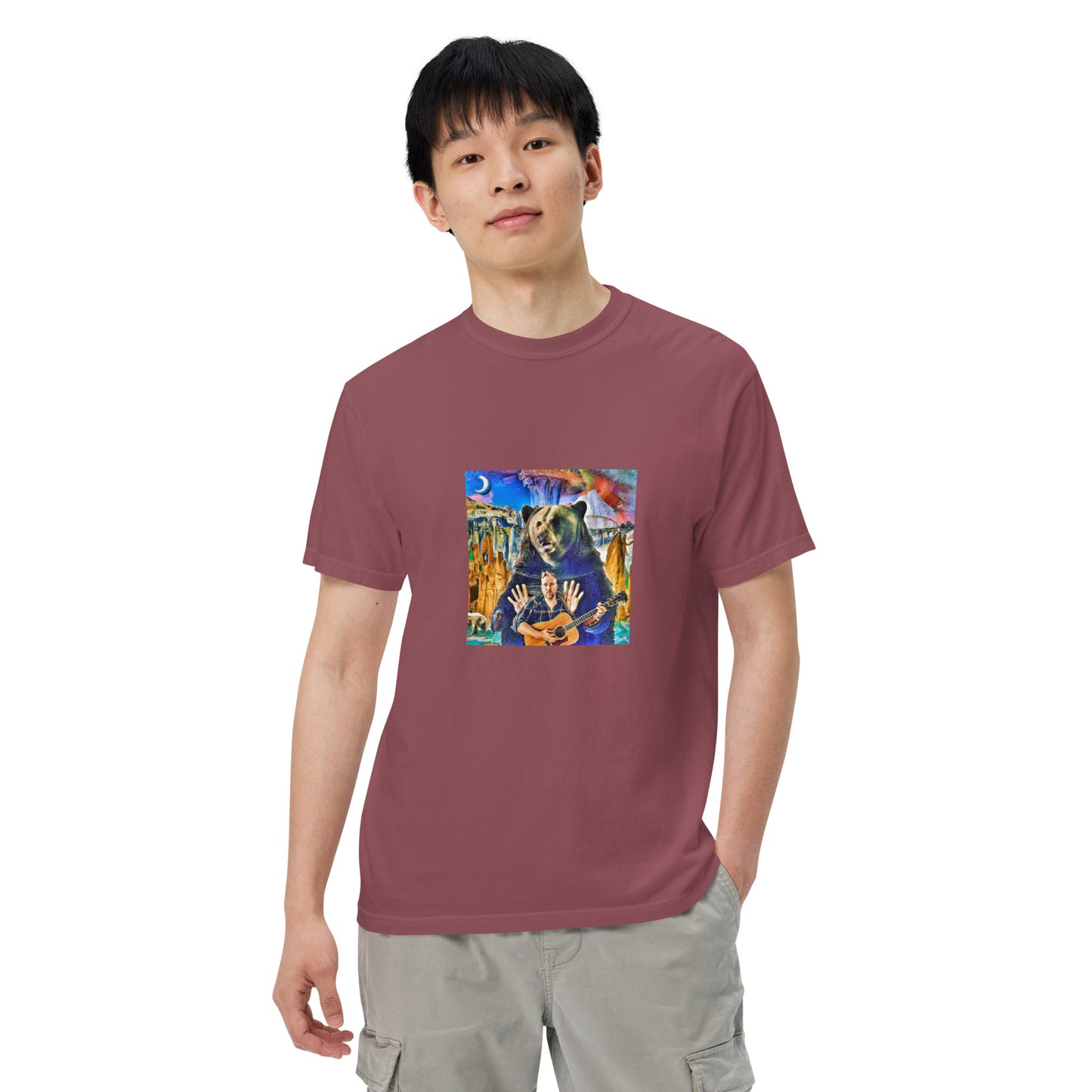 Previously Album Art Comfort Colors Unisex garment-dyed heavyweight t-shirt