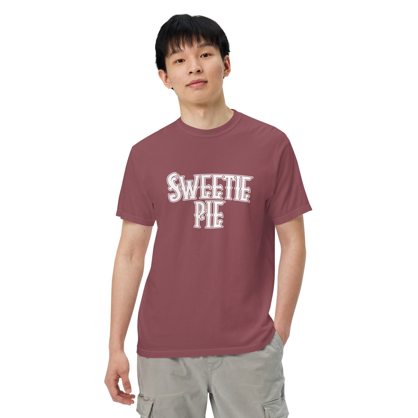 Sweetie Pie Logo Unisex garment-dyed heavyweight t-shirt