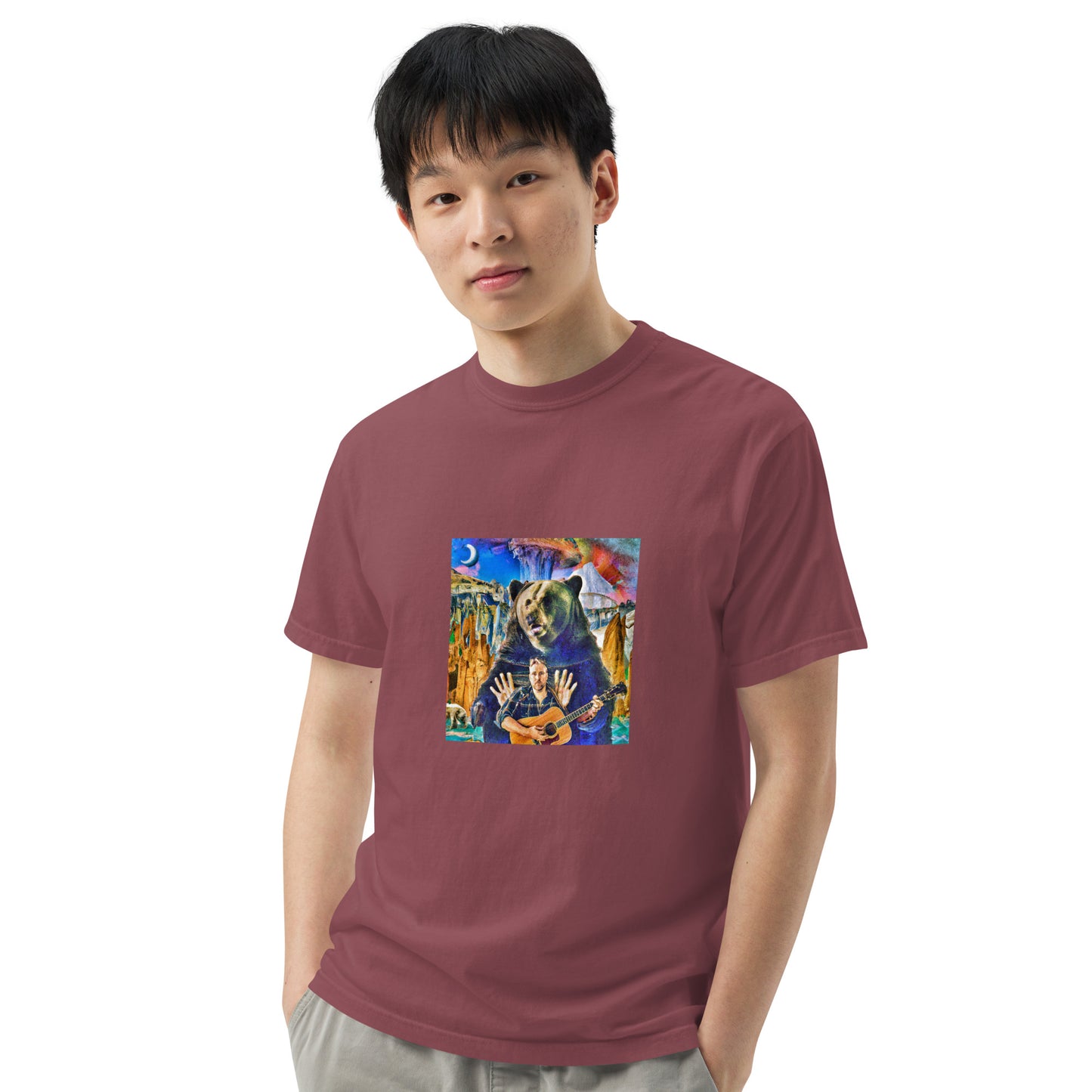 Previously Album Art Comfort Colors Unisex garment-dyed heavyweight t-shirt