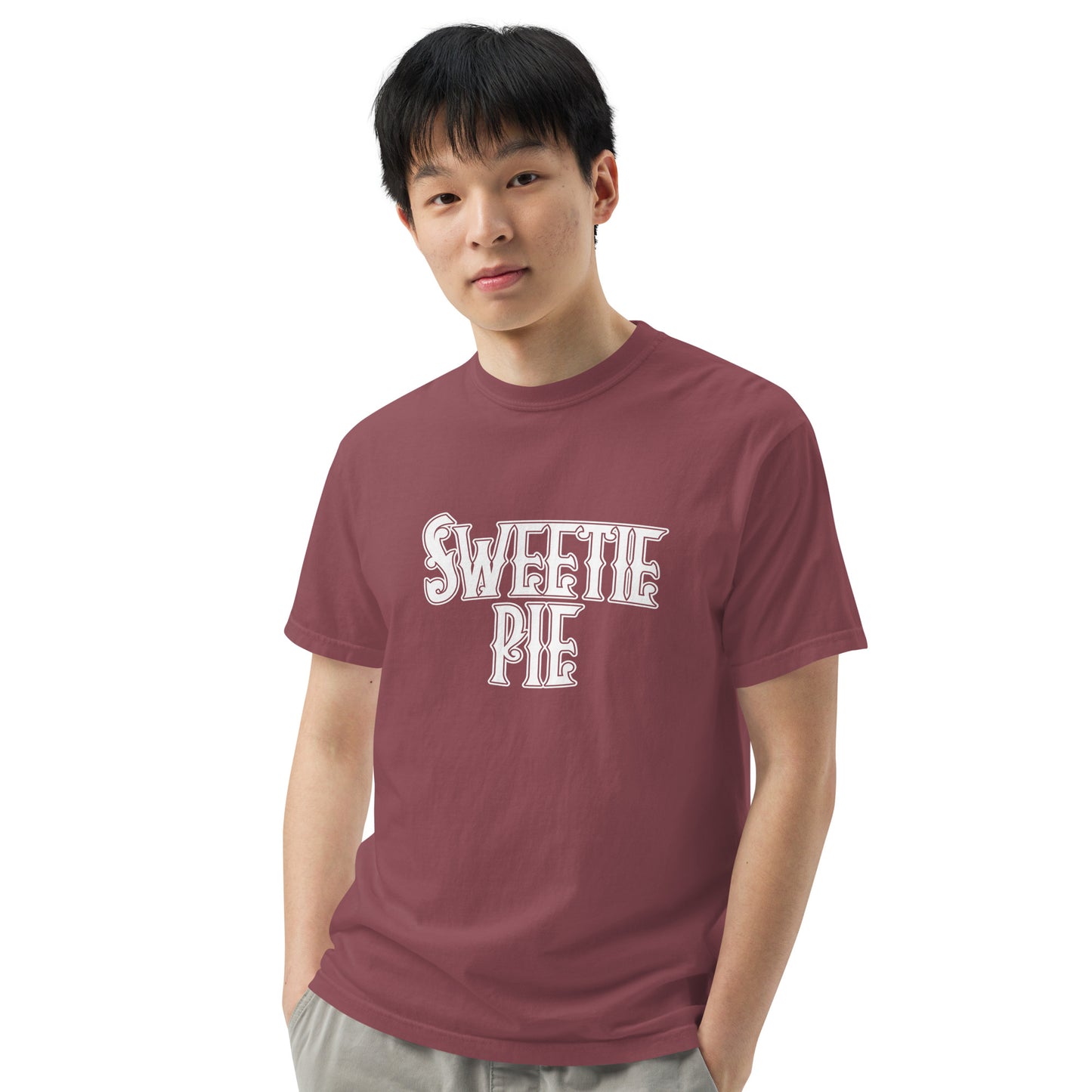 Sweetie Pie Logo Unisex garment-dyed heavyweight t-shirt