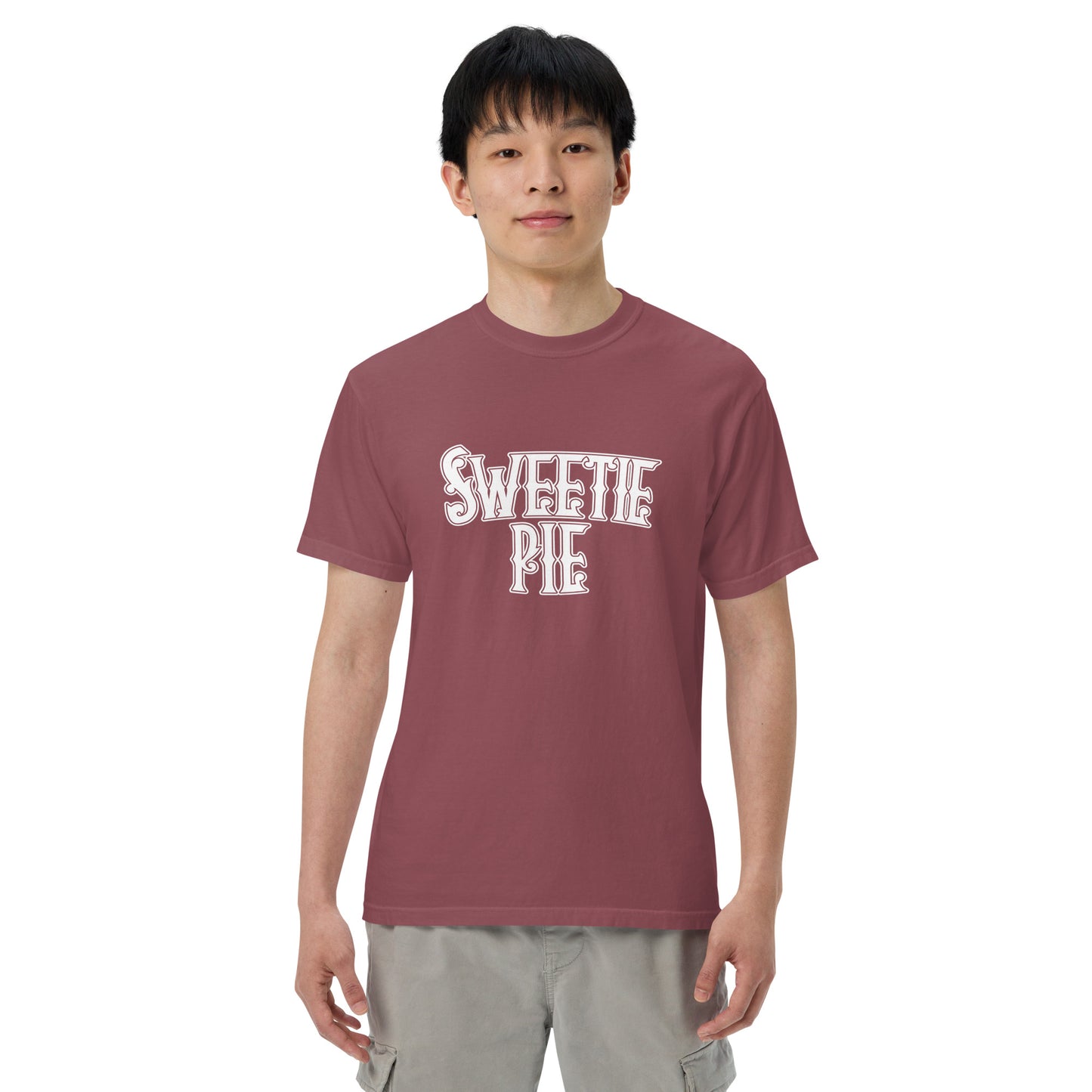 Sweetie Pie Logo Unisex garment-dyed heavyweight t-shirt