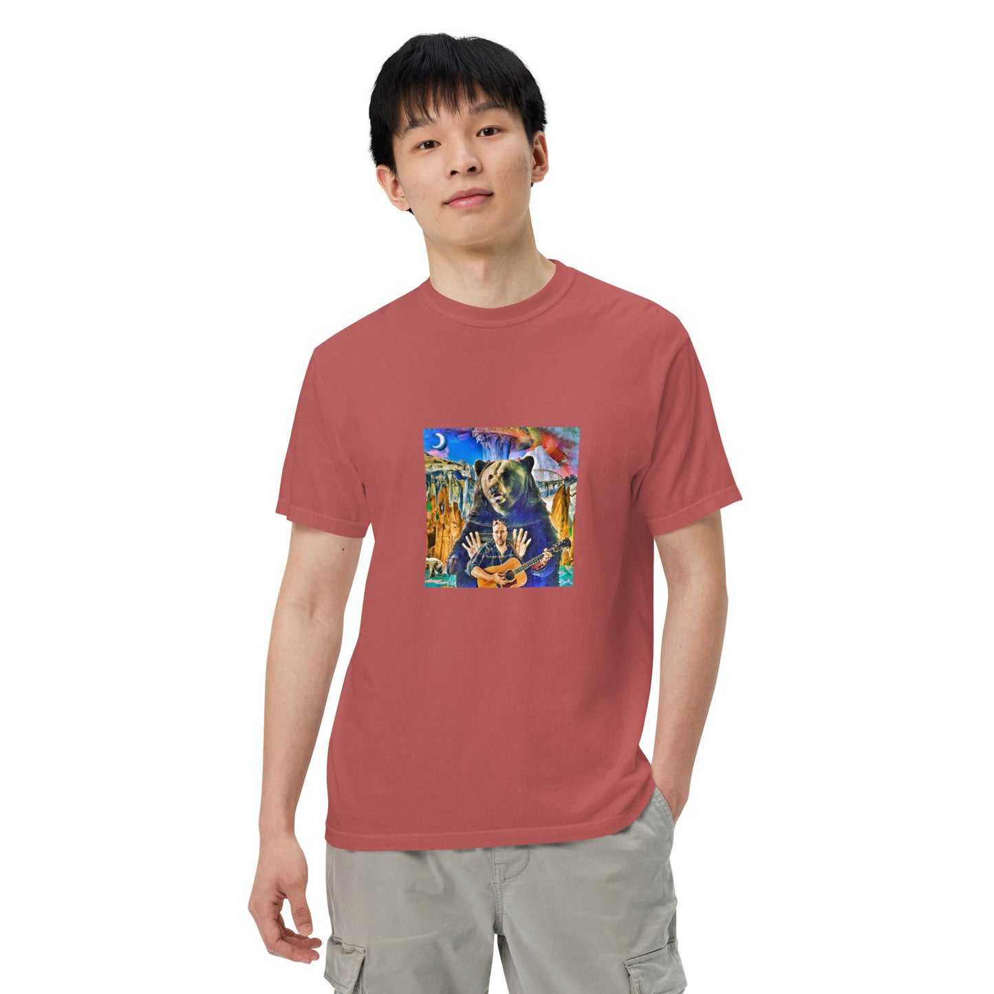 Previously Album Art Comfort Colors Unisex garment-dyed heavyweight t-shirt