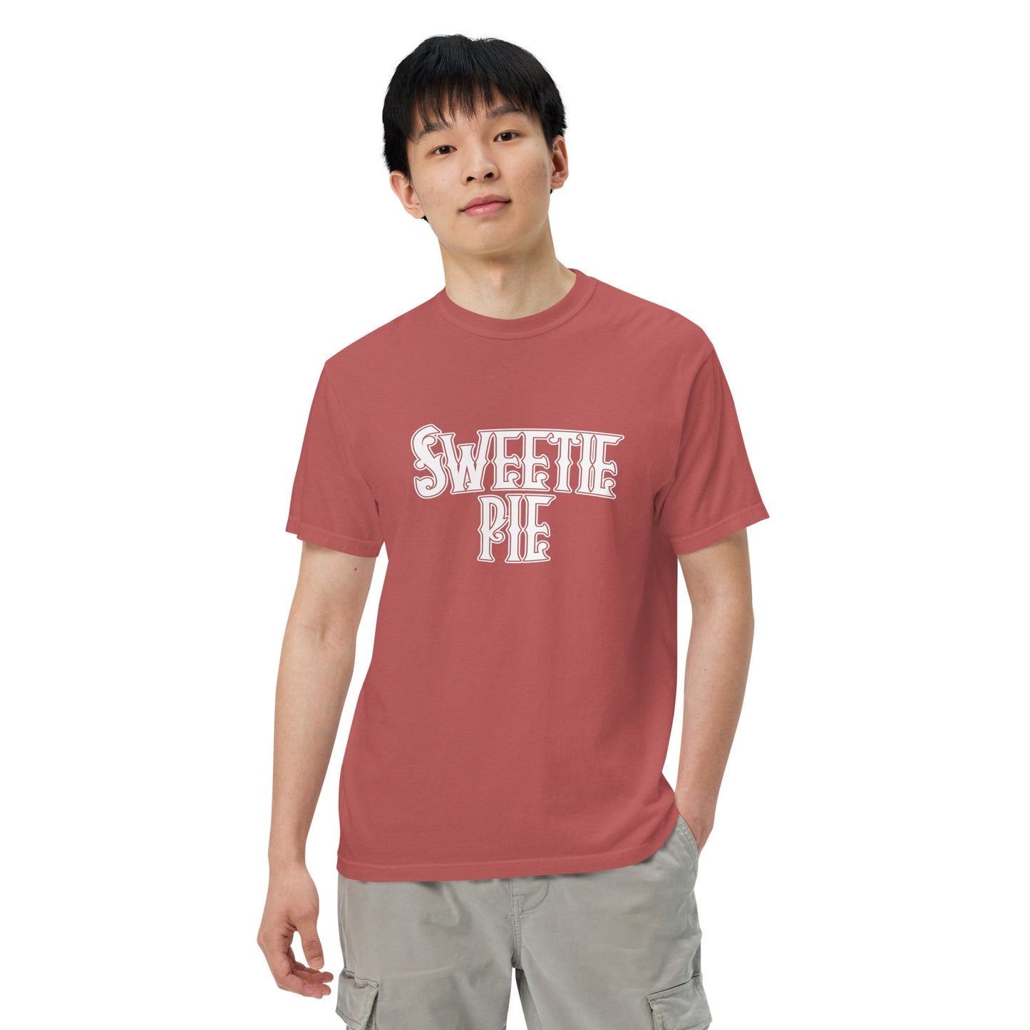 Sweetie Pie Logo Unisex garment-dyed heavyweight t-shirt