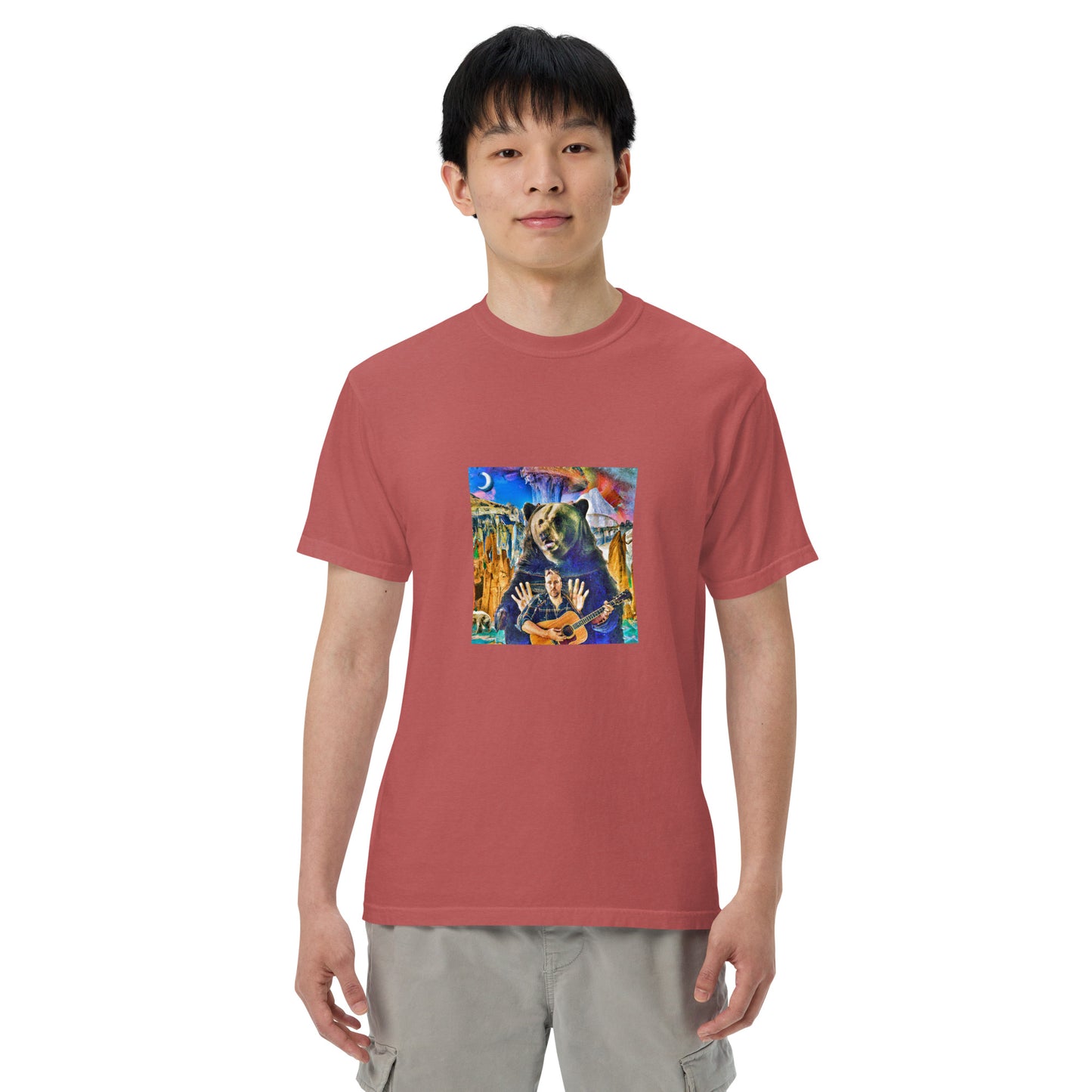 Previously Album Art Comfort Colors Unisex garment-dyed heavyweight t-shirt