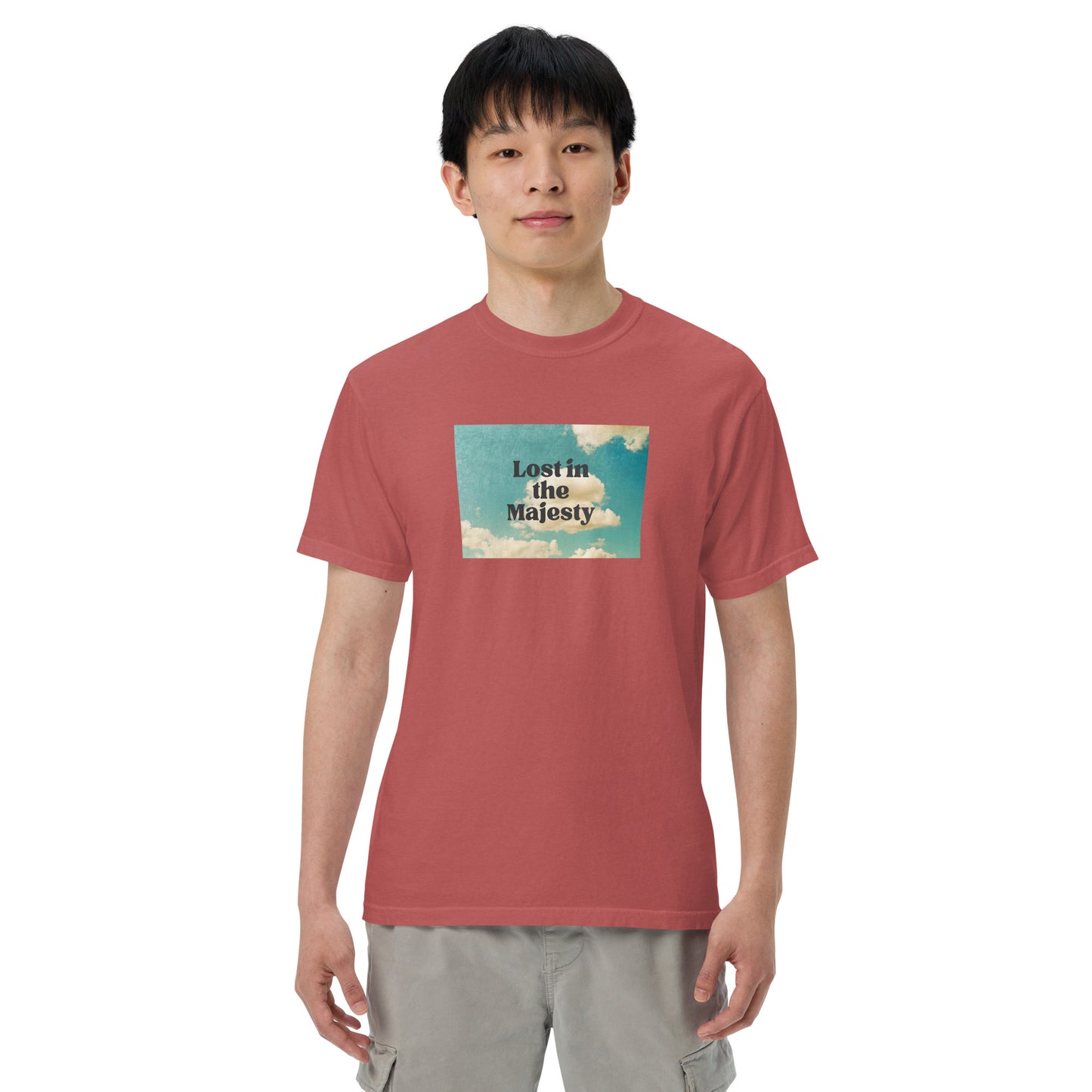 Lost in the Majesty Unisex garment-dyed heavyweight t-shirt