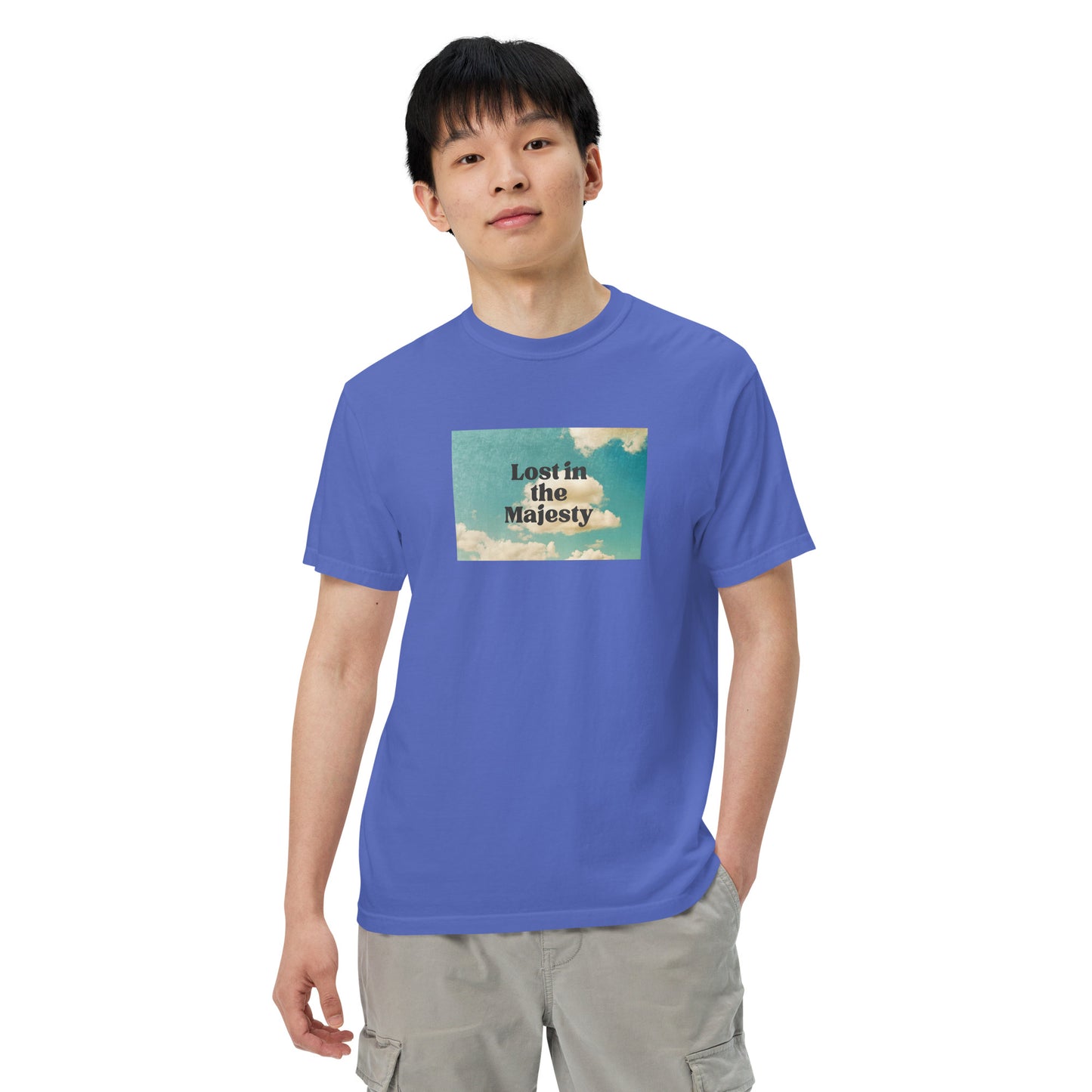 Lost in the Majesty Unisex garment-dyed heavyweight t-shirt