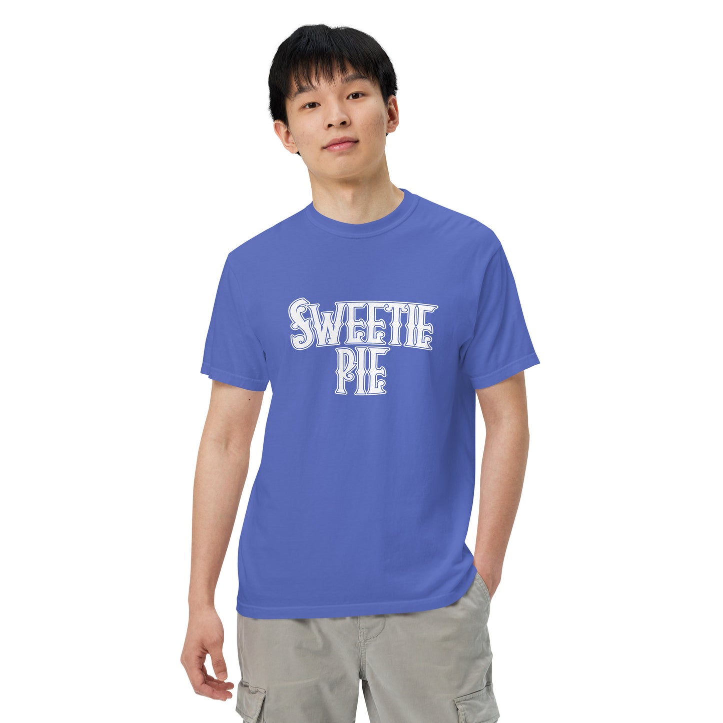 Sweetie Pie Logo Unisex garment-dyed heavyweight t-shirt