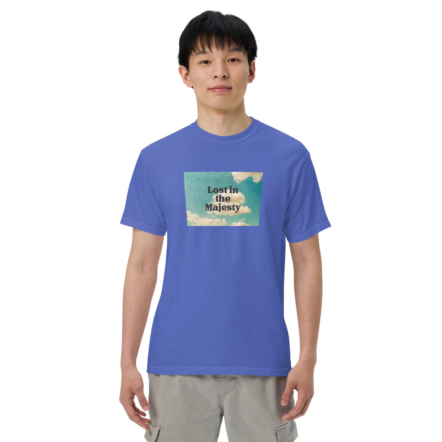 Lost in the Majesty Unisex garment-dyed heavyweight t-shirt