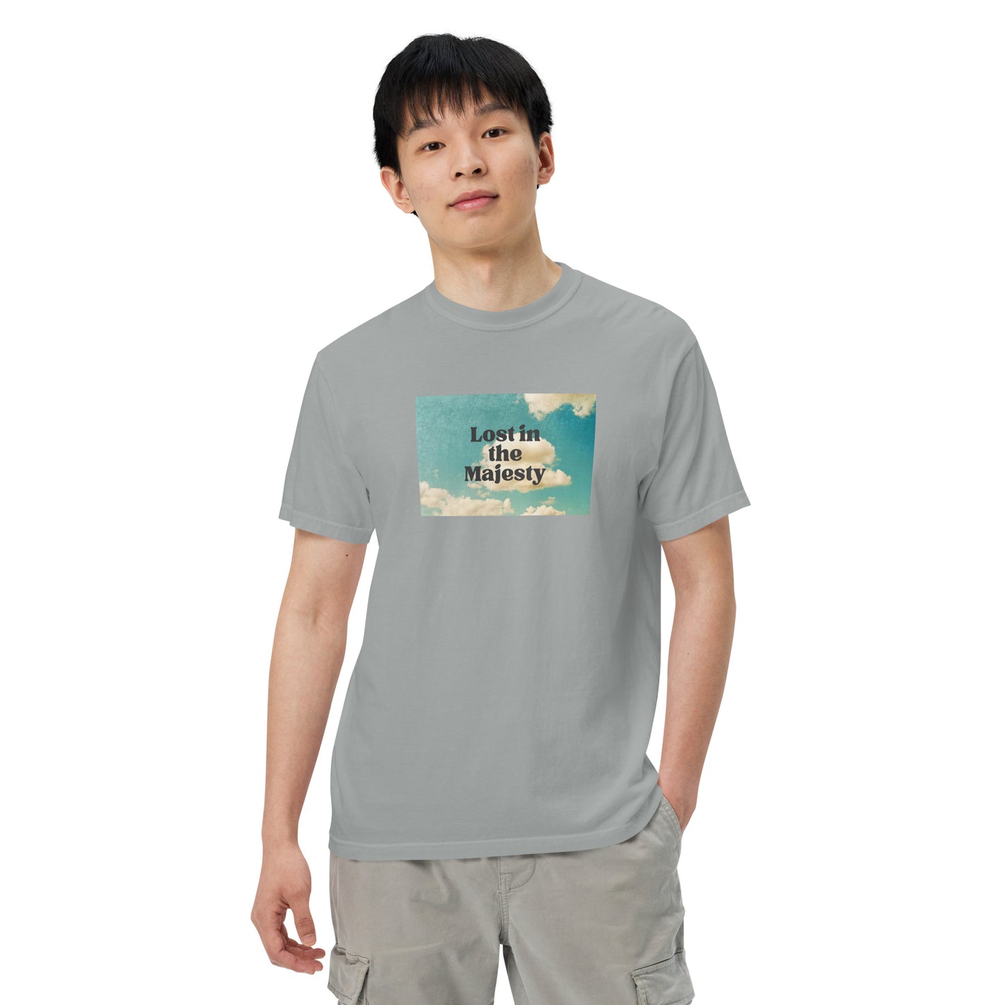 Lost in the Majesty Unisex garment-dyed heavyweight t-shirt