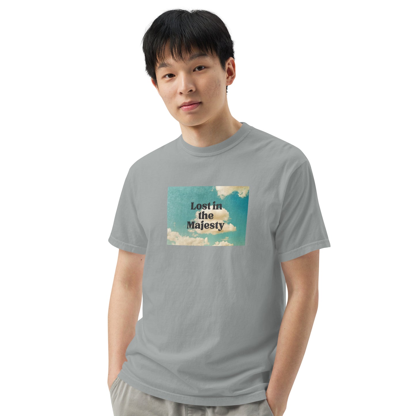 Lost in the Majesty Unisex garment-dyed heavyweight t-shirt