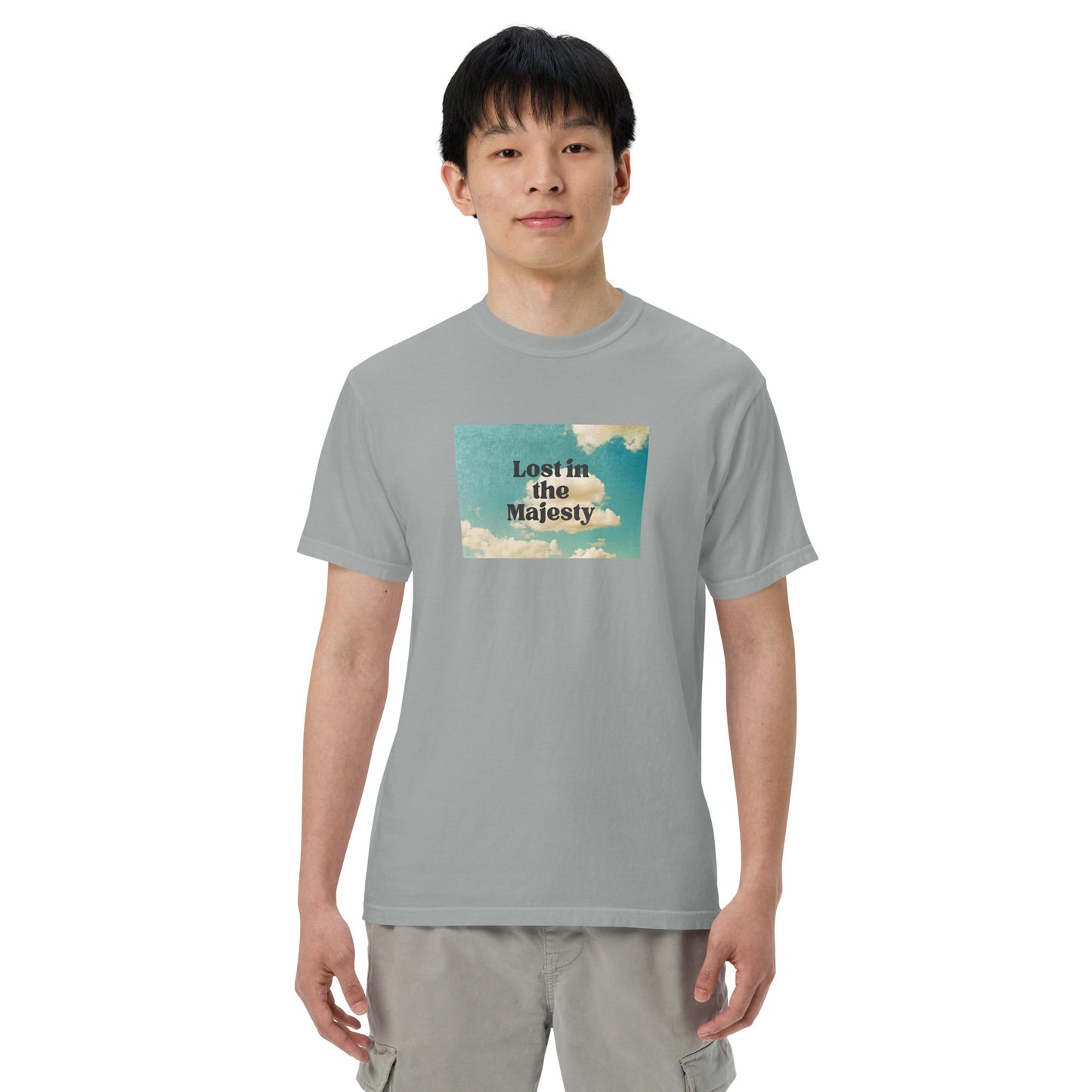 Lost in the Majesty Unisex garment-dyed heavyweight t-shirt