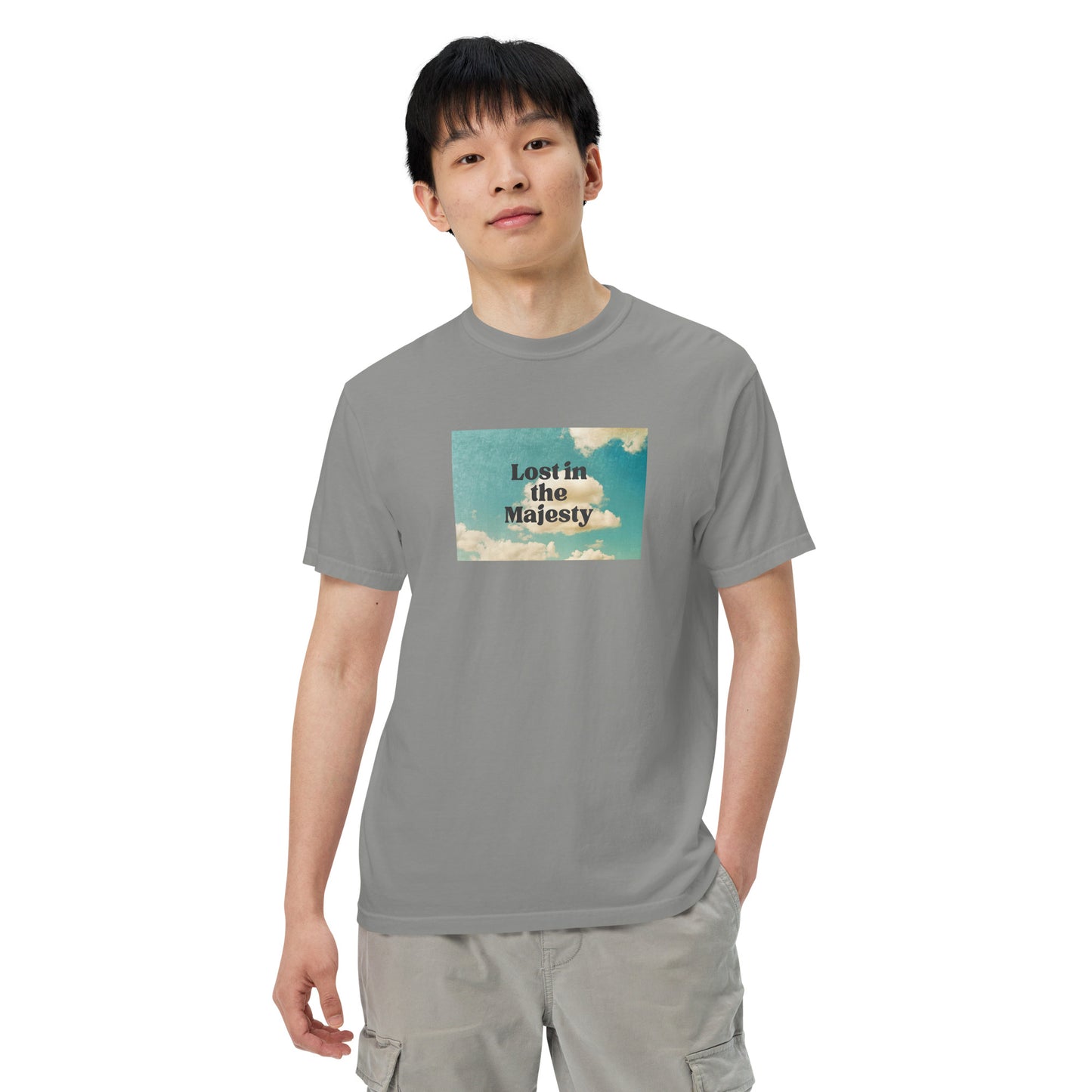 Lost in the Majesty Unisex garment-dyed heavyweight t-shirt