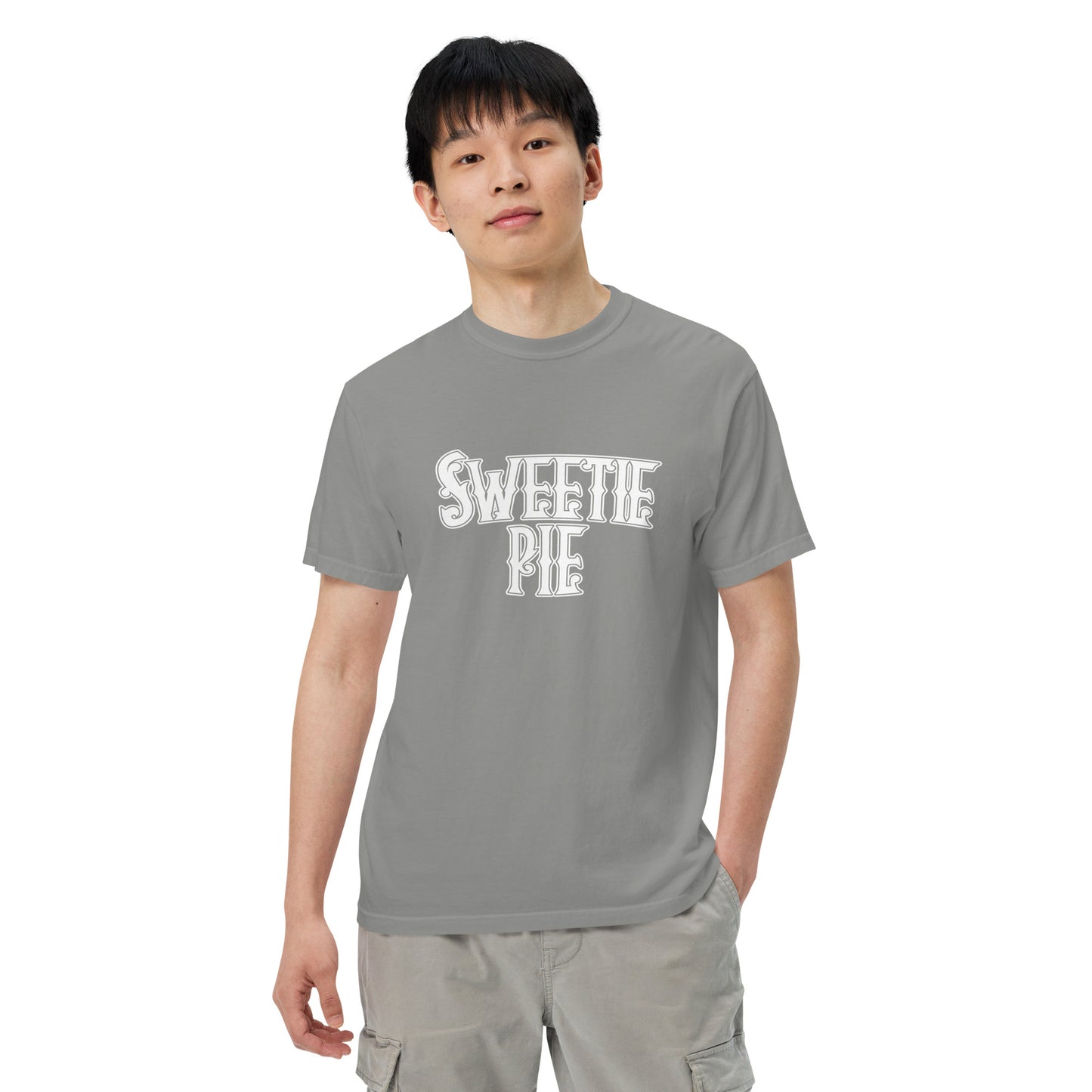 Sweetie Pie Logo Unisex garment-dyed heavyweight t-shirt