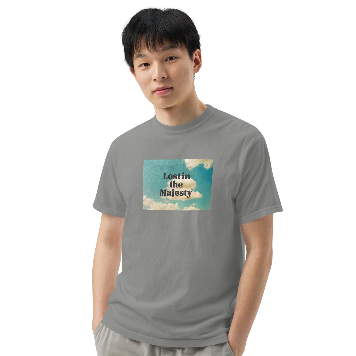 Lost in the Majesty Unisex garment-dyed heavyweight t-shirt