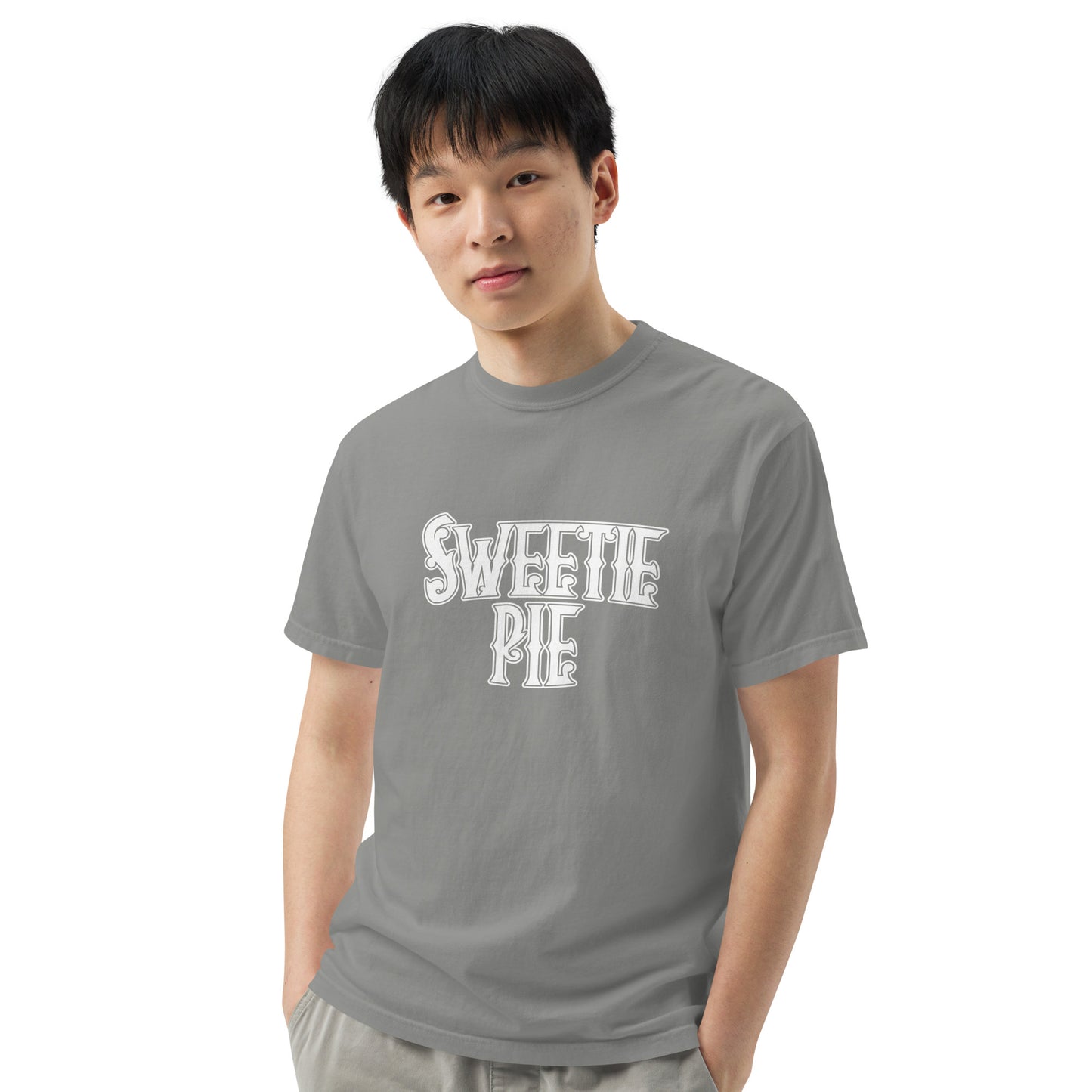 Sweetie Pie Logo Unisex garment-dyed heavyweight t-shirt