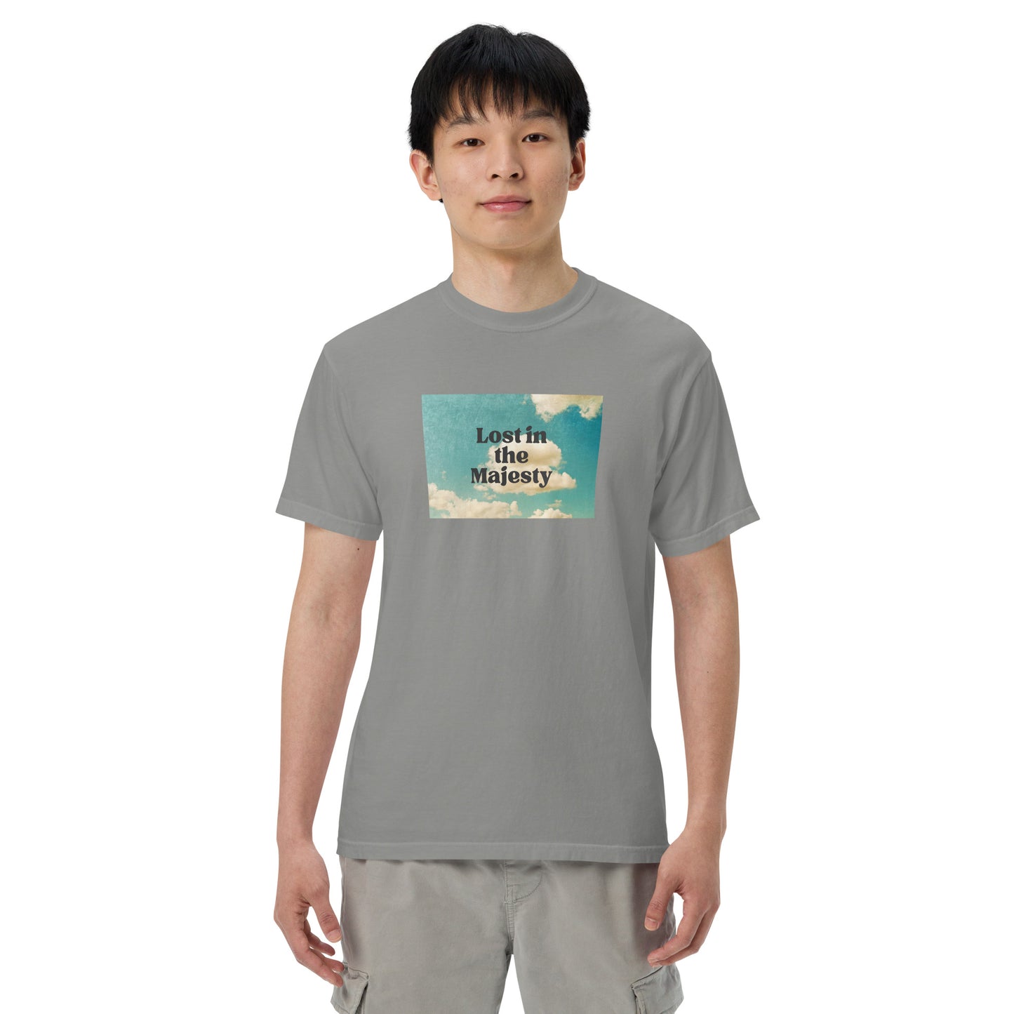 Lost in the Majesty Unisex garment-dyed heavyweight t-shirt