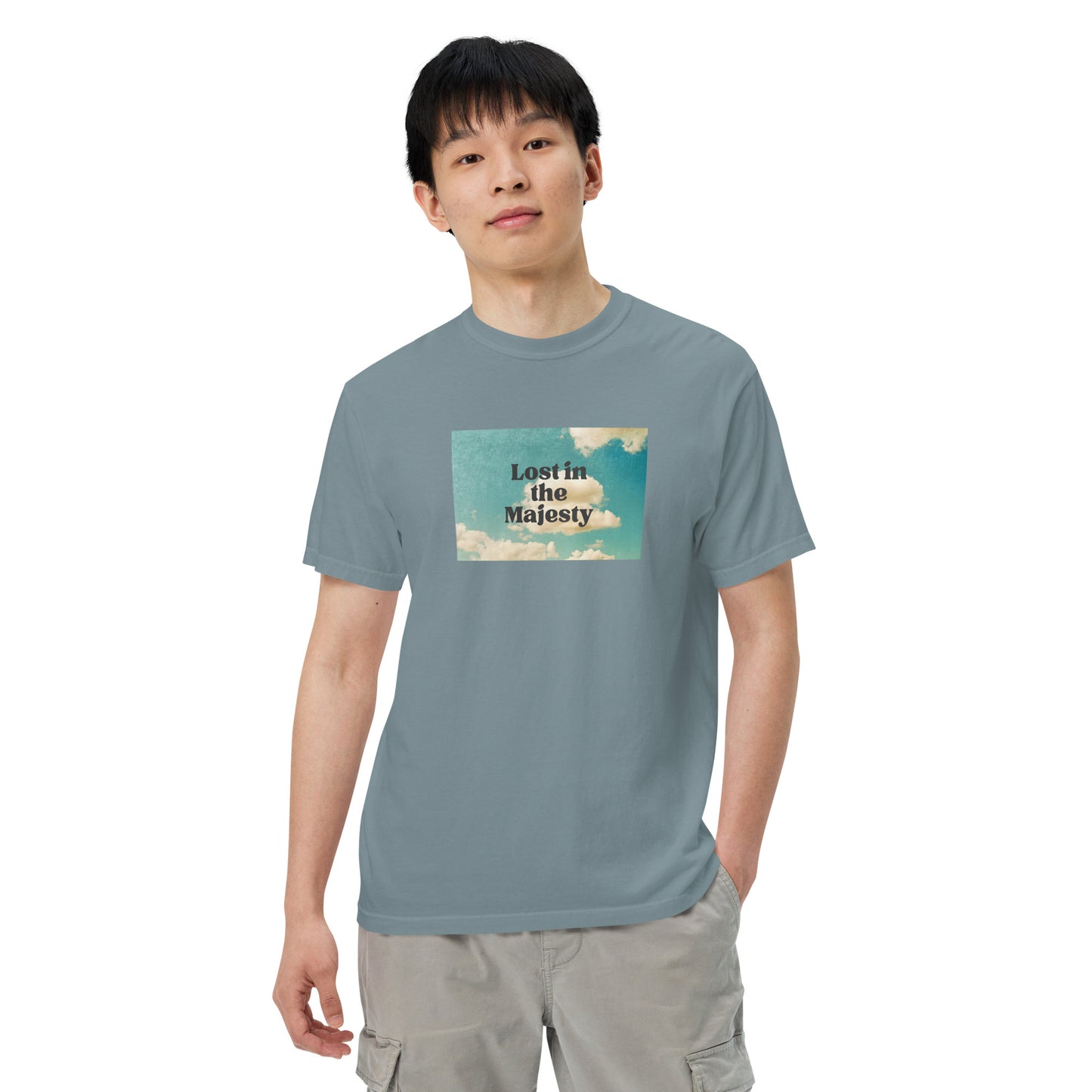 Lost in the Majesty Unisex garment-dyed heavyweight t-shirt