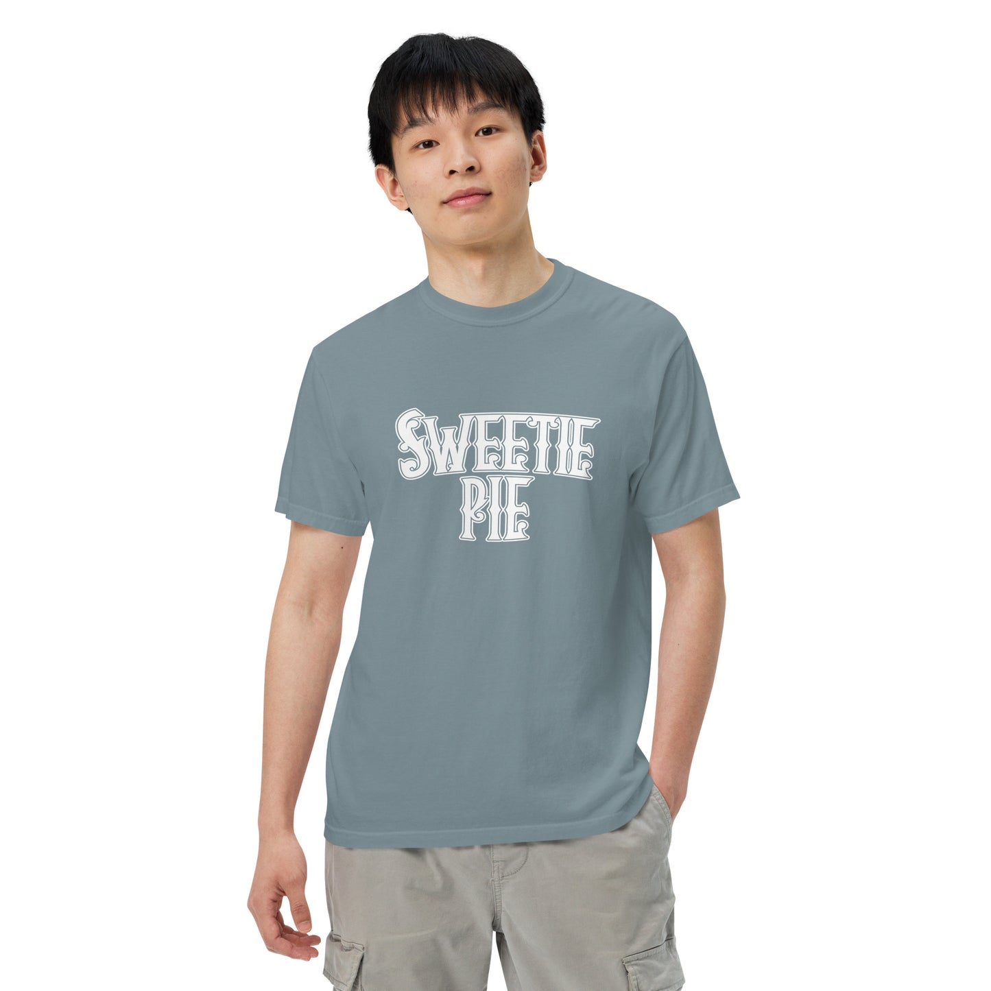 Sweetie Pie Logo Unisex garment-dyed heavyweight t-shirt