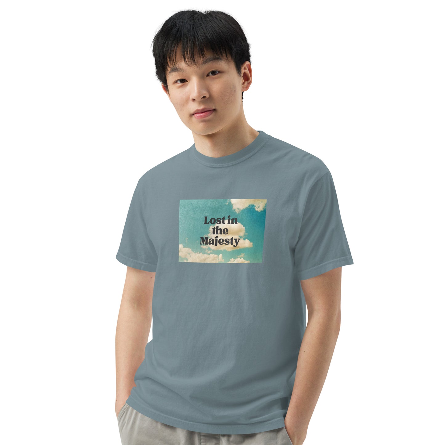 Lost in the Majesty Unisex garment-dyed heavyweight t-shirt