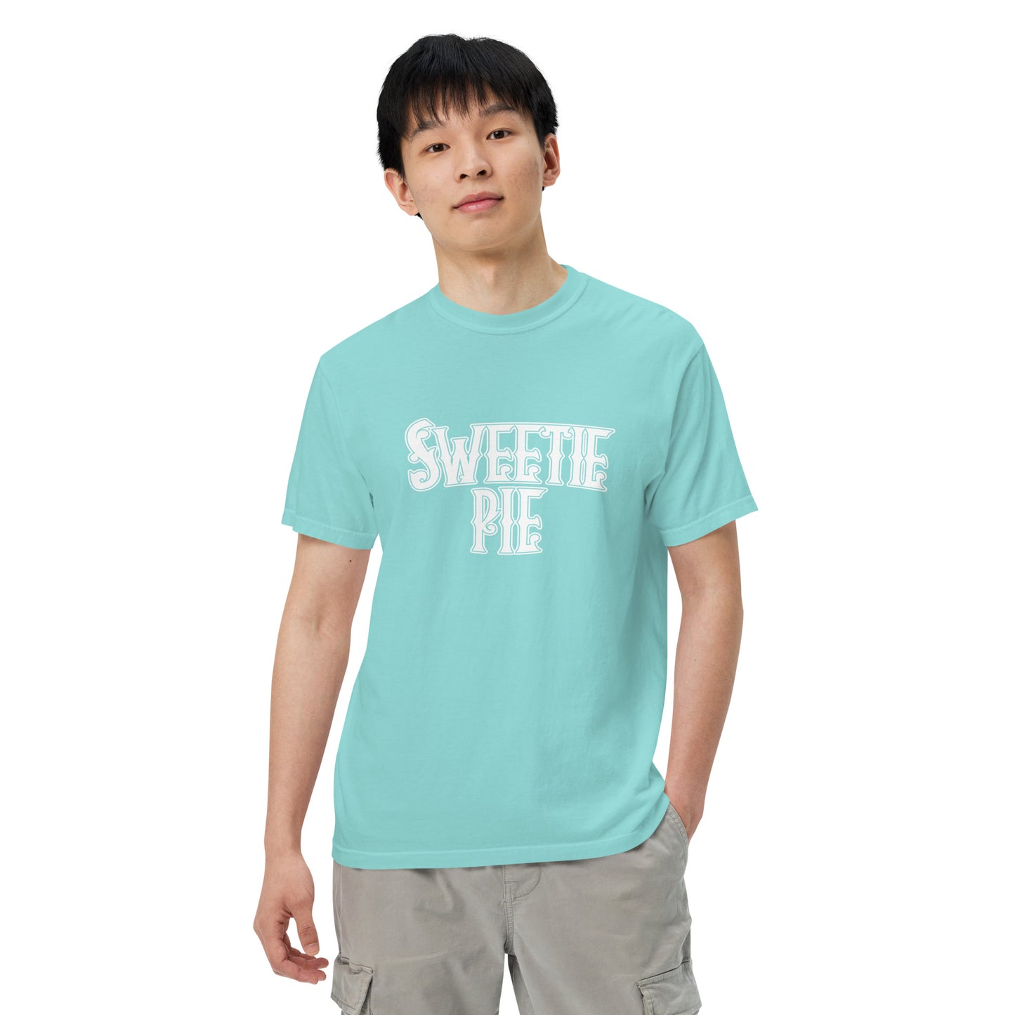 Sweetie Pie Logo Unisex garment-dyed heavyweight t-shirt