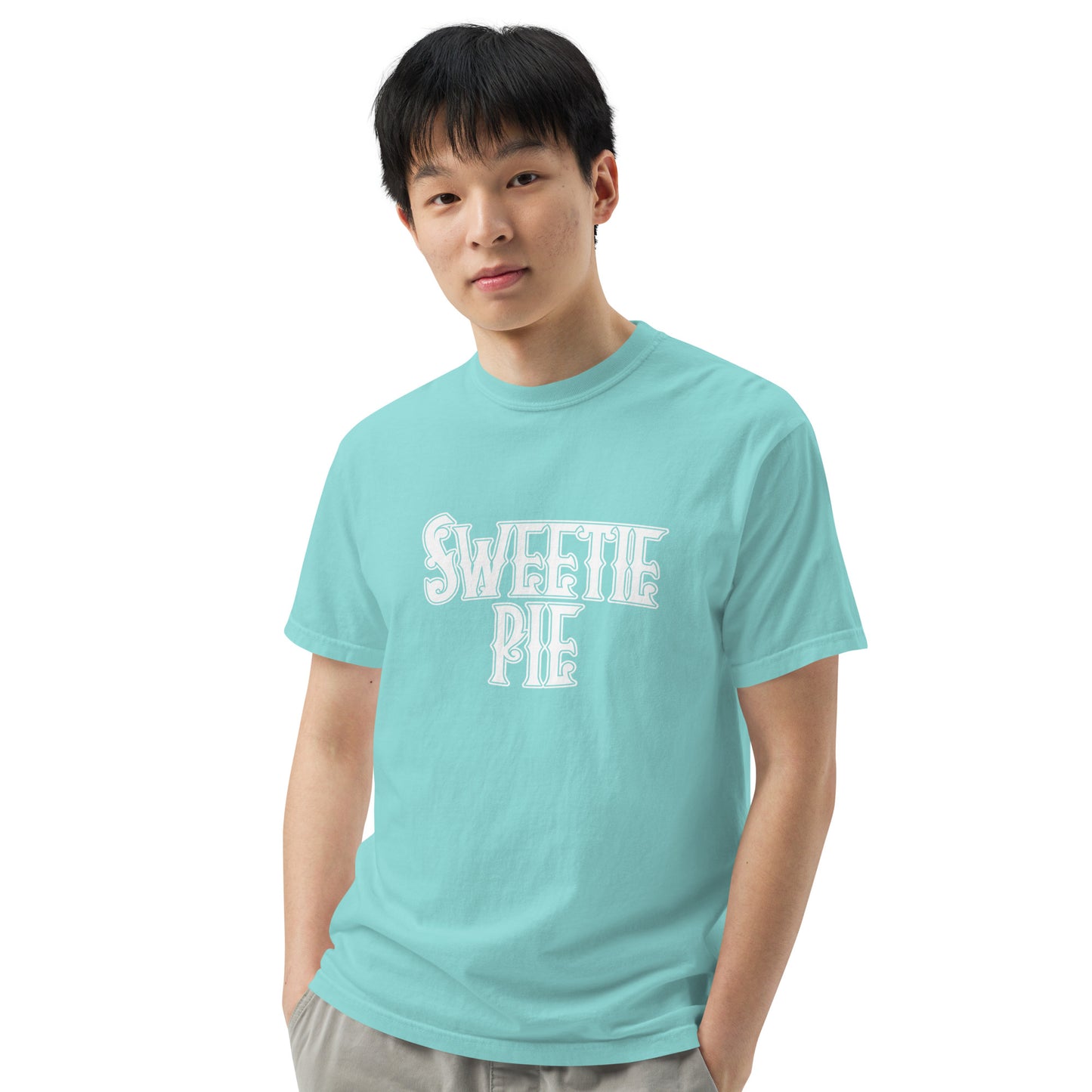 Sweetie Pie Logo Unisex garment-dyed heavyweight t-shirt
