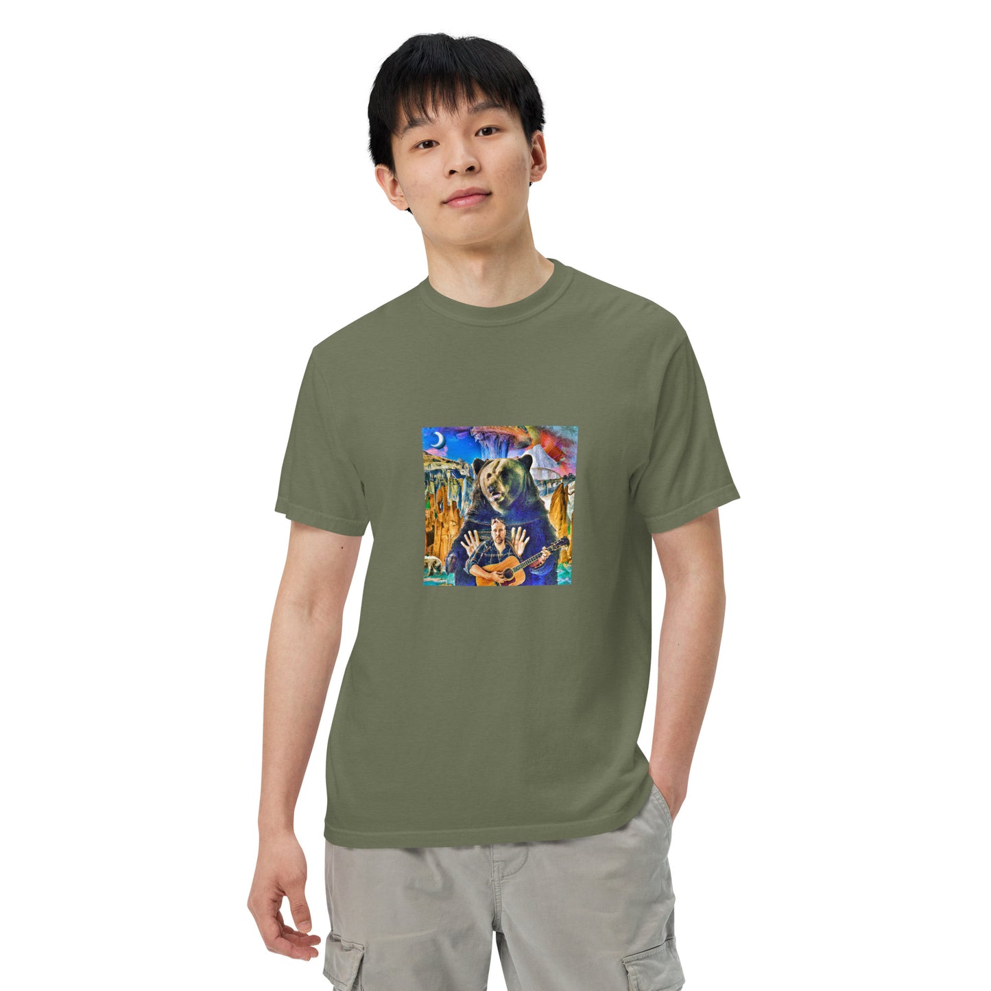 Previously Album Art Comfort Colors Unisex garment-dyed heavyweight t-shirt