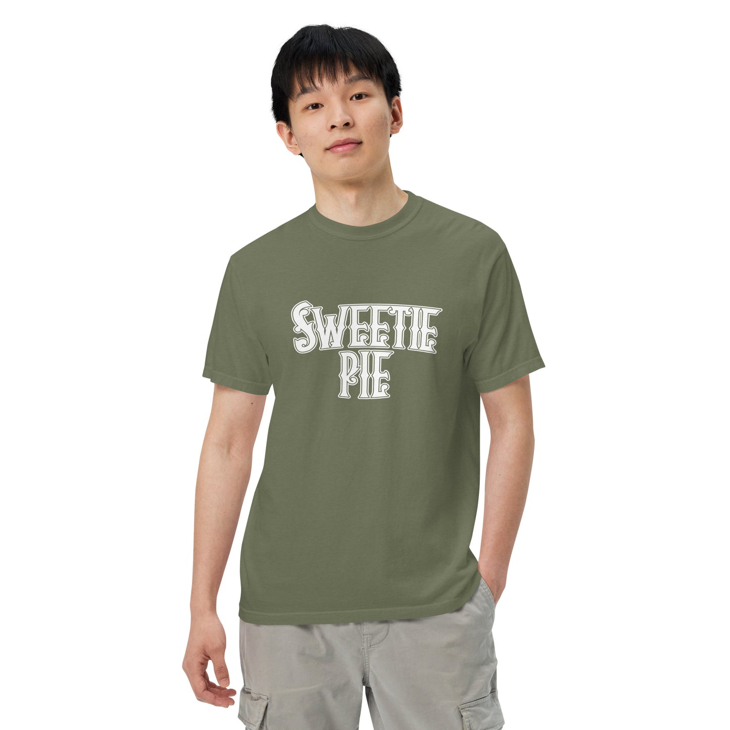 Sweetie Pie Logo Unisex garment-dyed heavyweight t-shirt