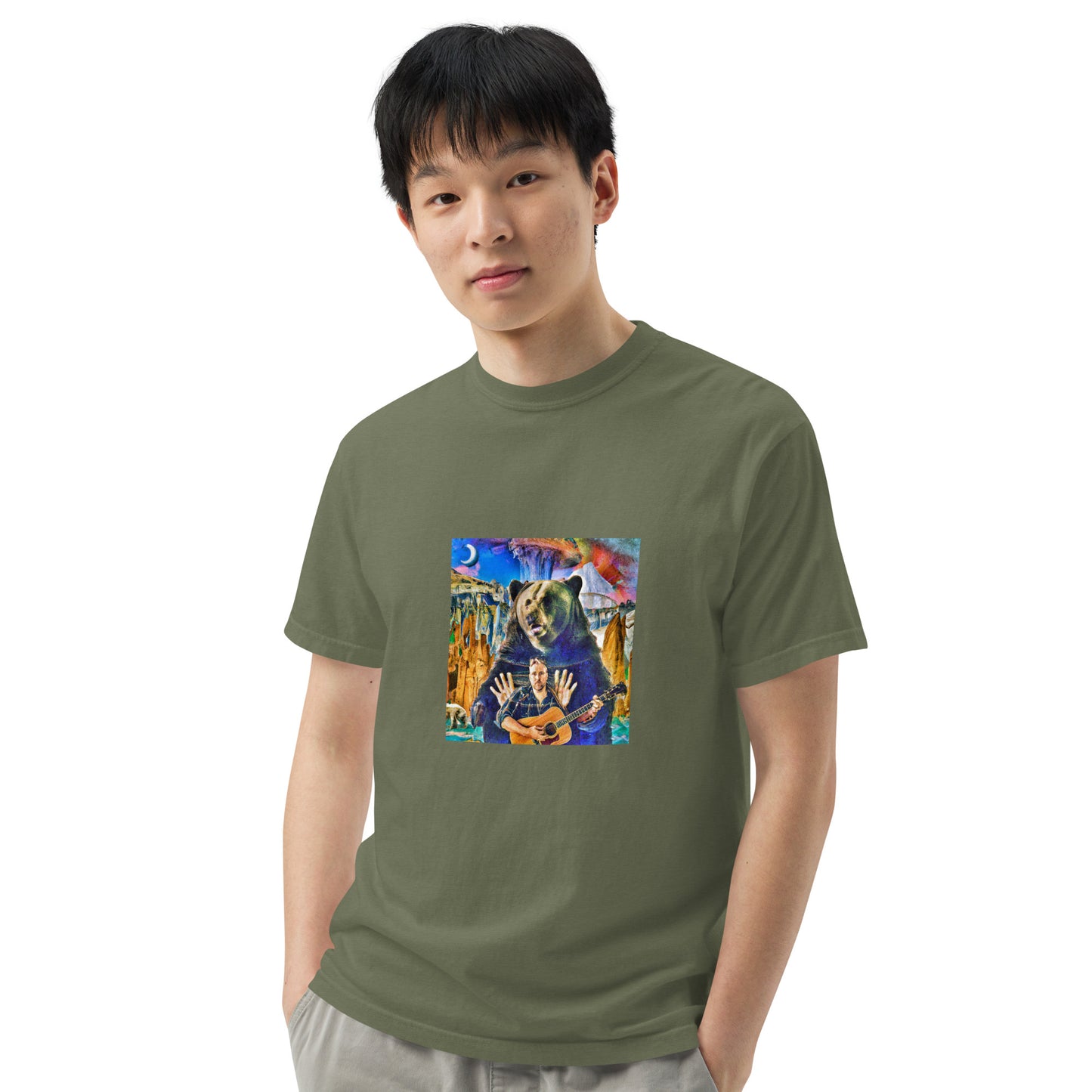 Previously Album Art Comfort Colors Unisex garment-dyed heavyweight t-shirt
