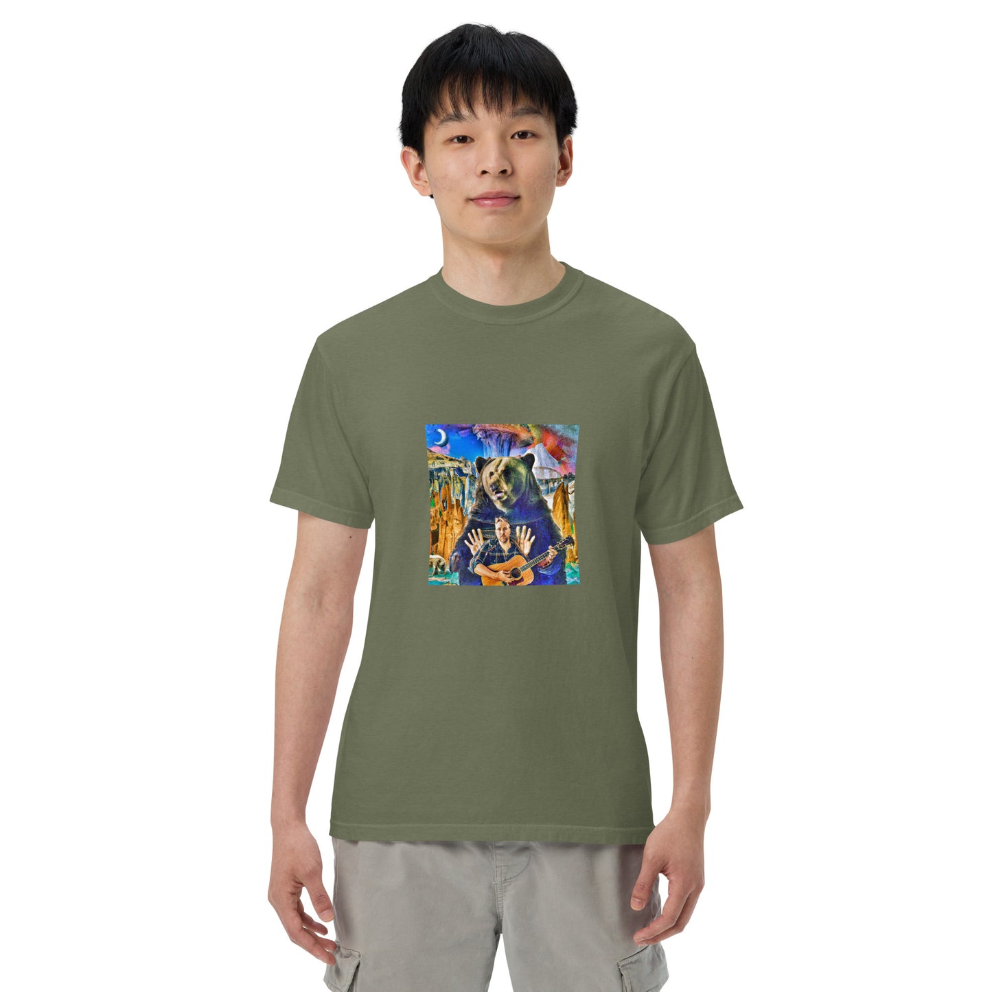 Previously Album Art Comfort Colors Unisex garment-dyed heavyweight t-shirt
