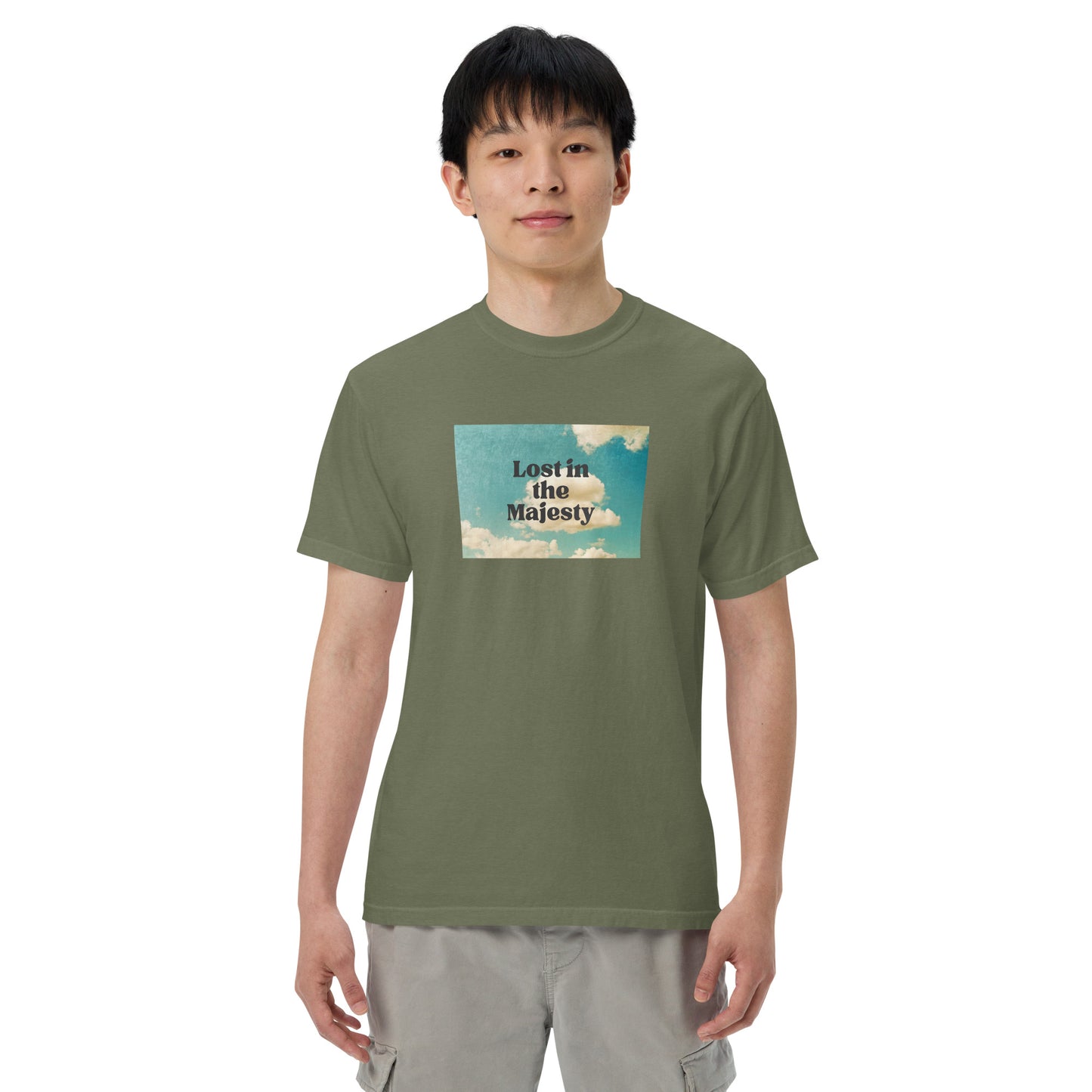 Lost in the Majesty Unisex garment-dyed heavyweight t-shirt