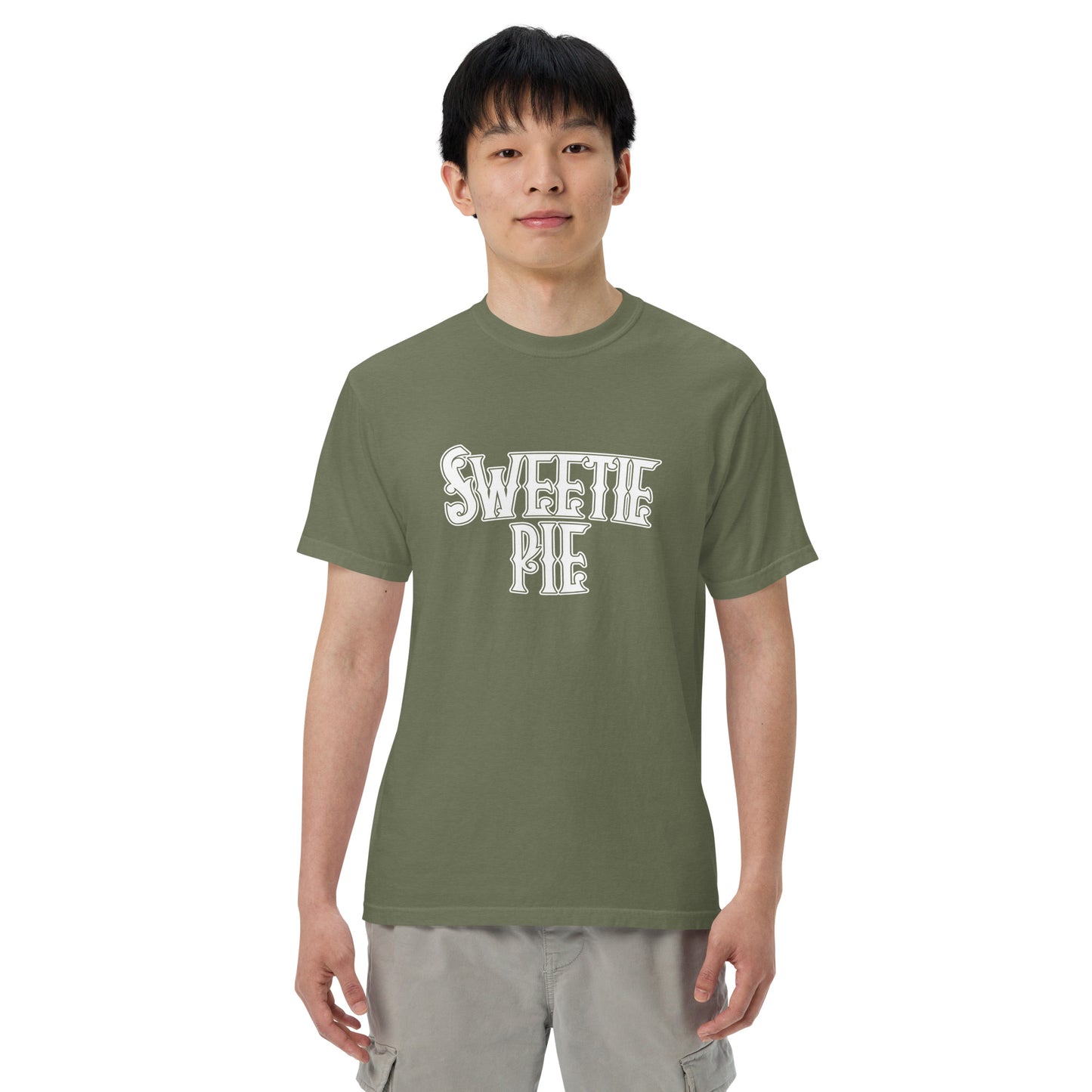 Sweetie Pie Logo Unisex garment-dyed heavyweight t-shirt