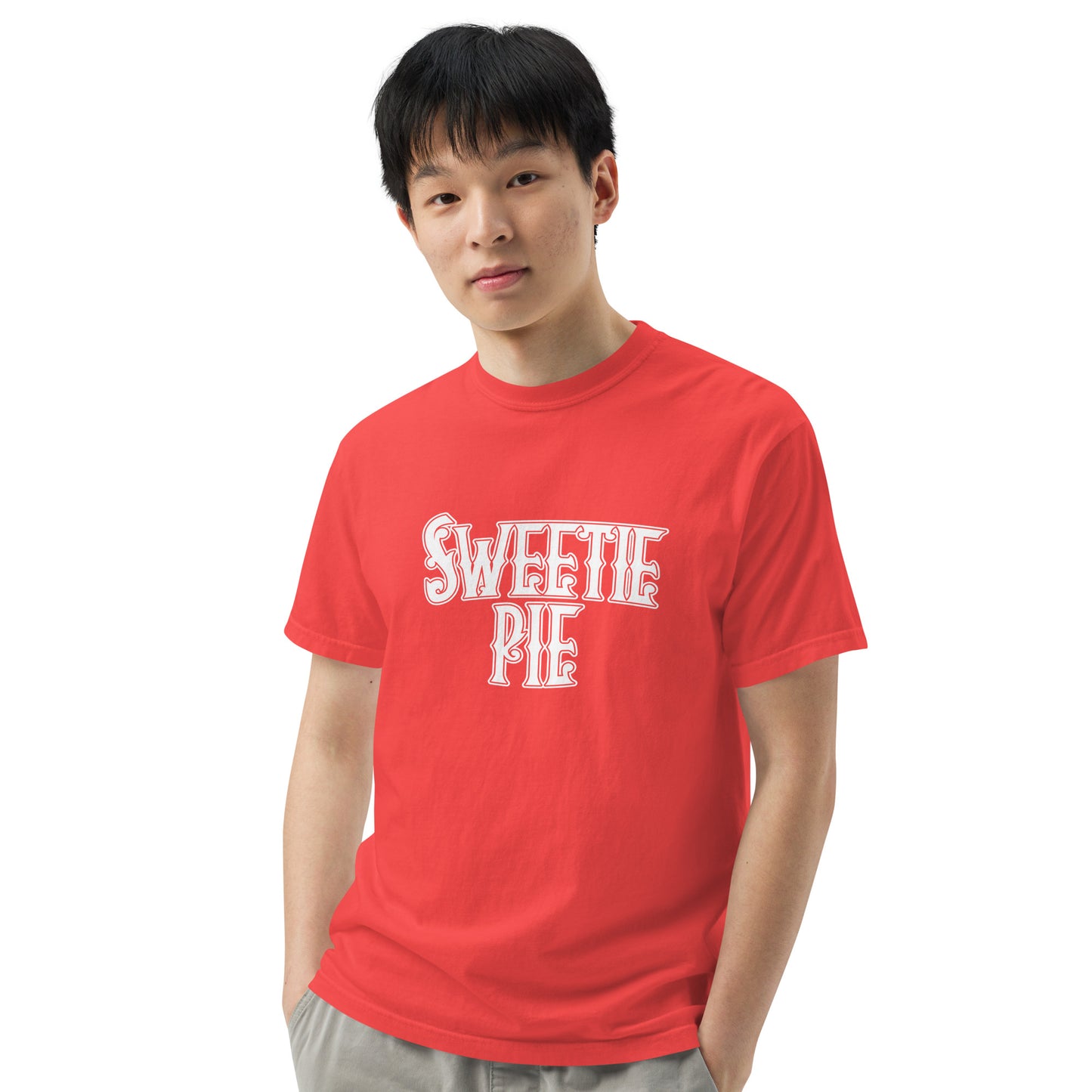 Sweetie Pie Logo Unisex garment-dyed heavyweight t-shirt