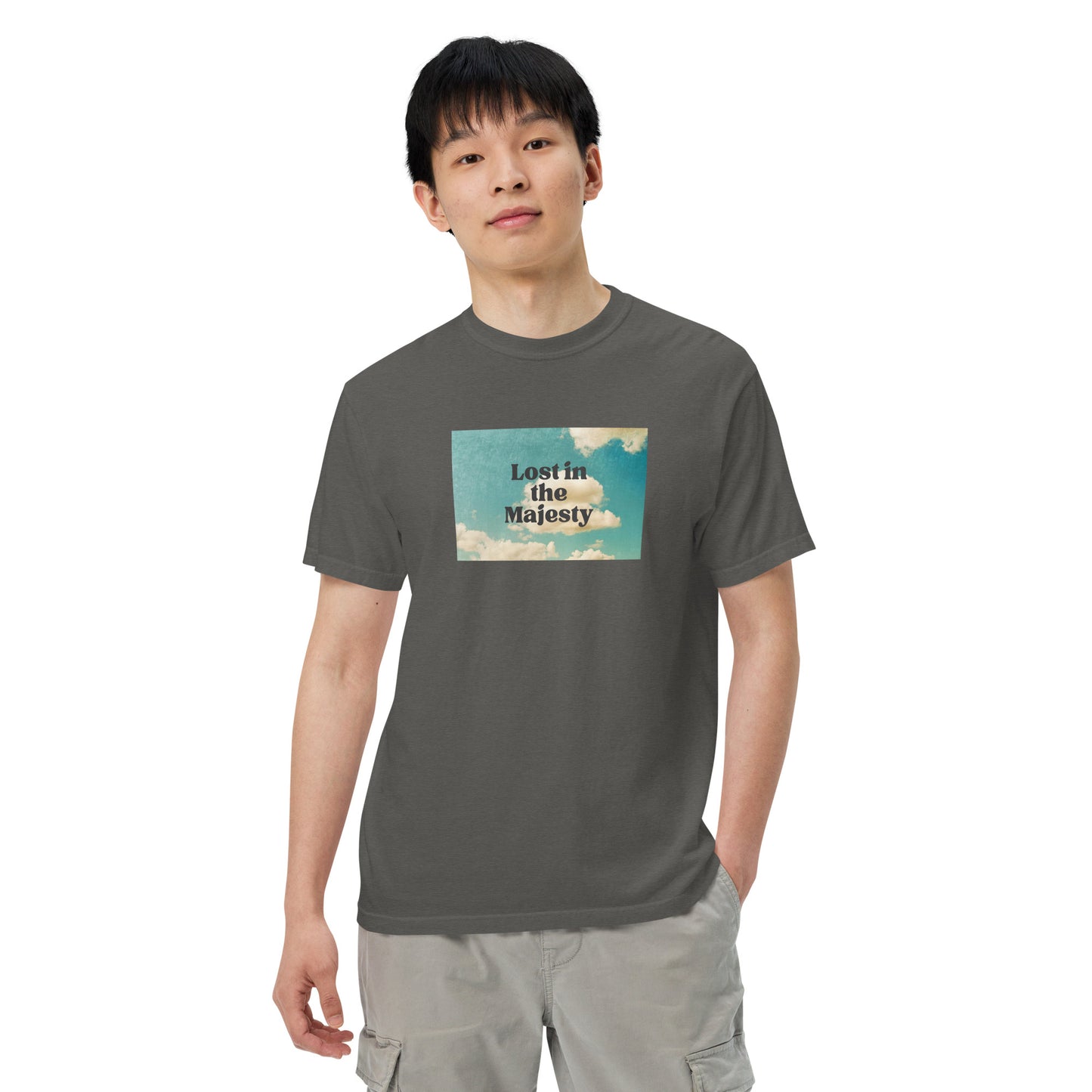 Lost in the Majesty Unisex garment-dyed heavyweight t-shirt