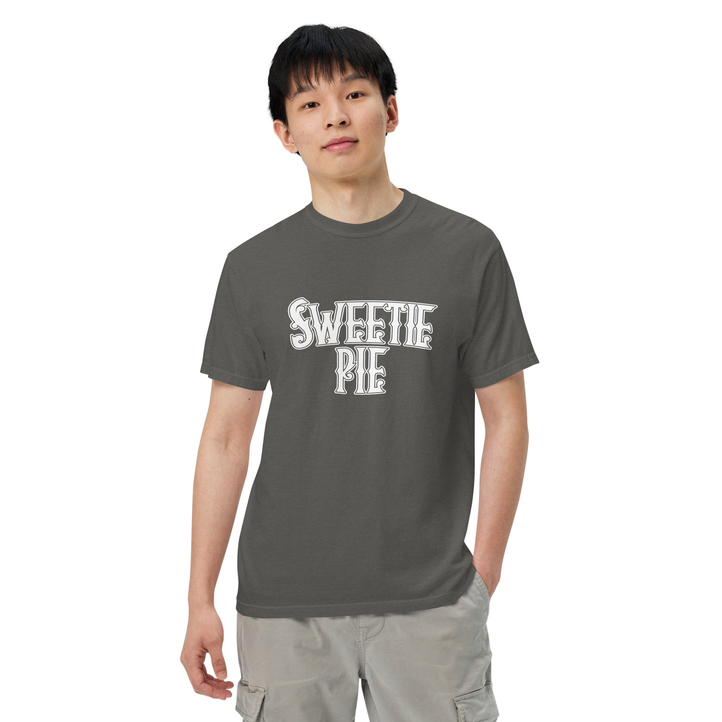 Sweetie Pie Logo Unisex garment-dyed heavyweight t-shirt