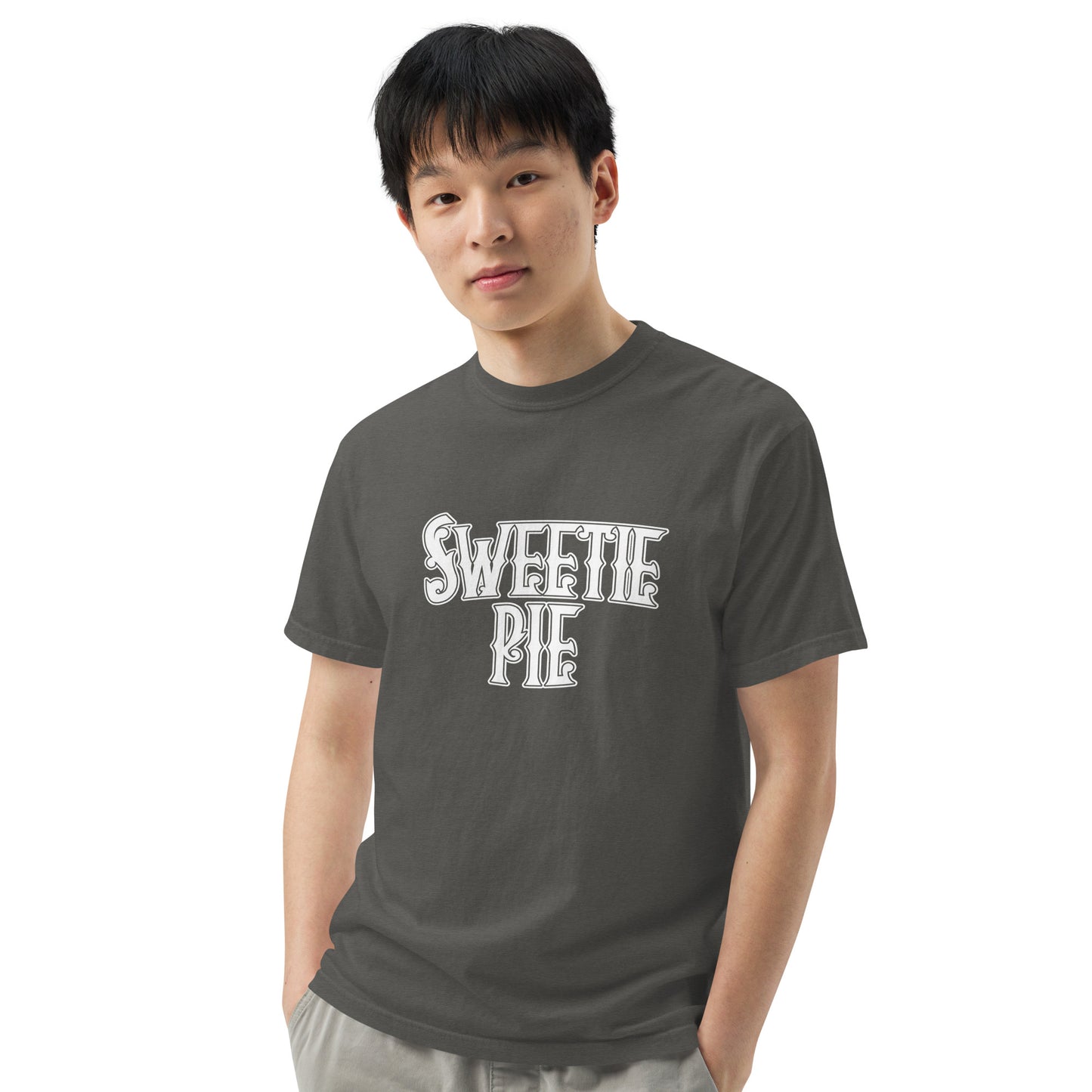 Sweetie Pie Logo Unisex garment-dyed heavyweight t-shirt