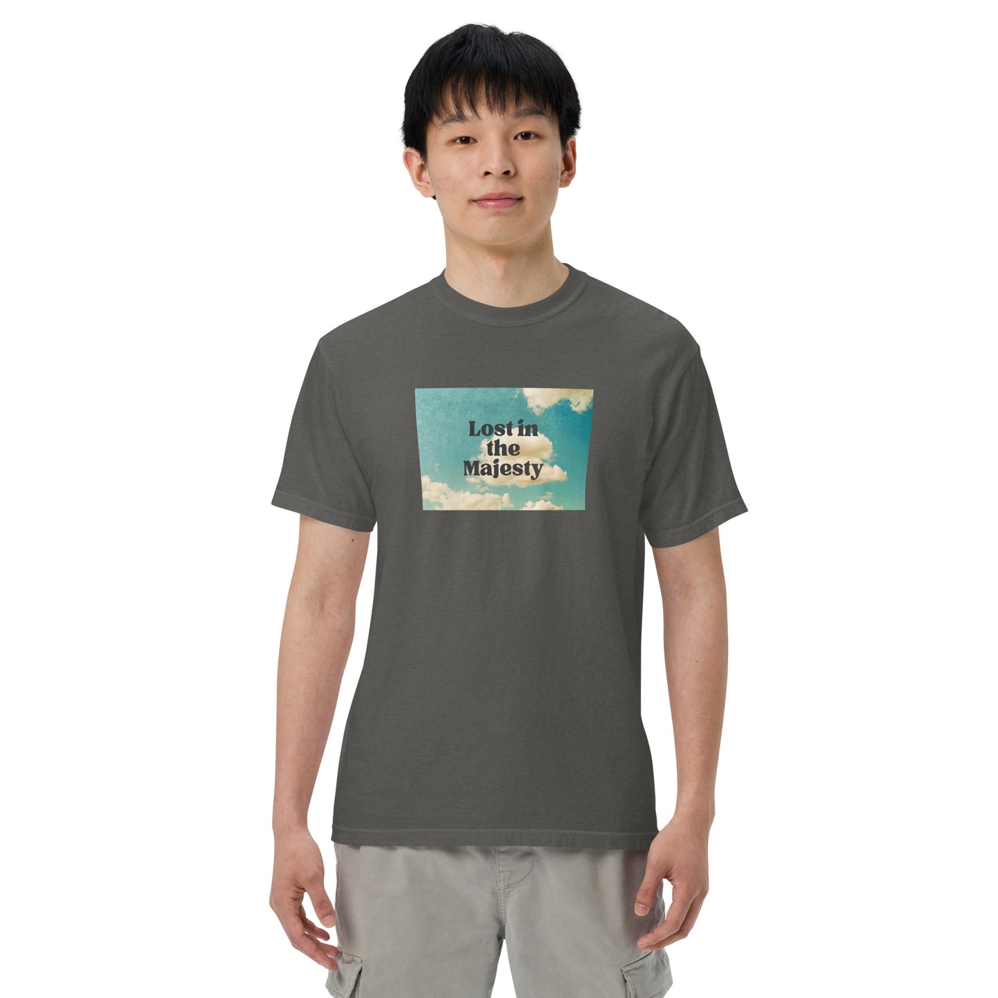 Lost in the Majesty Unisex garment-dyed heavyweight t-shirt
