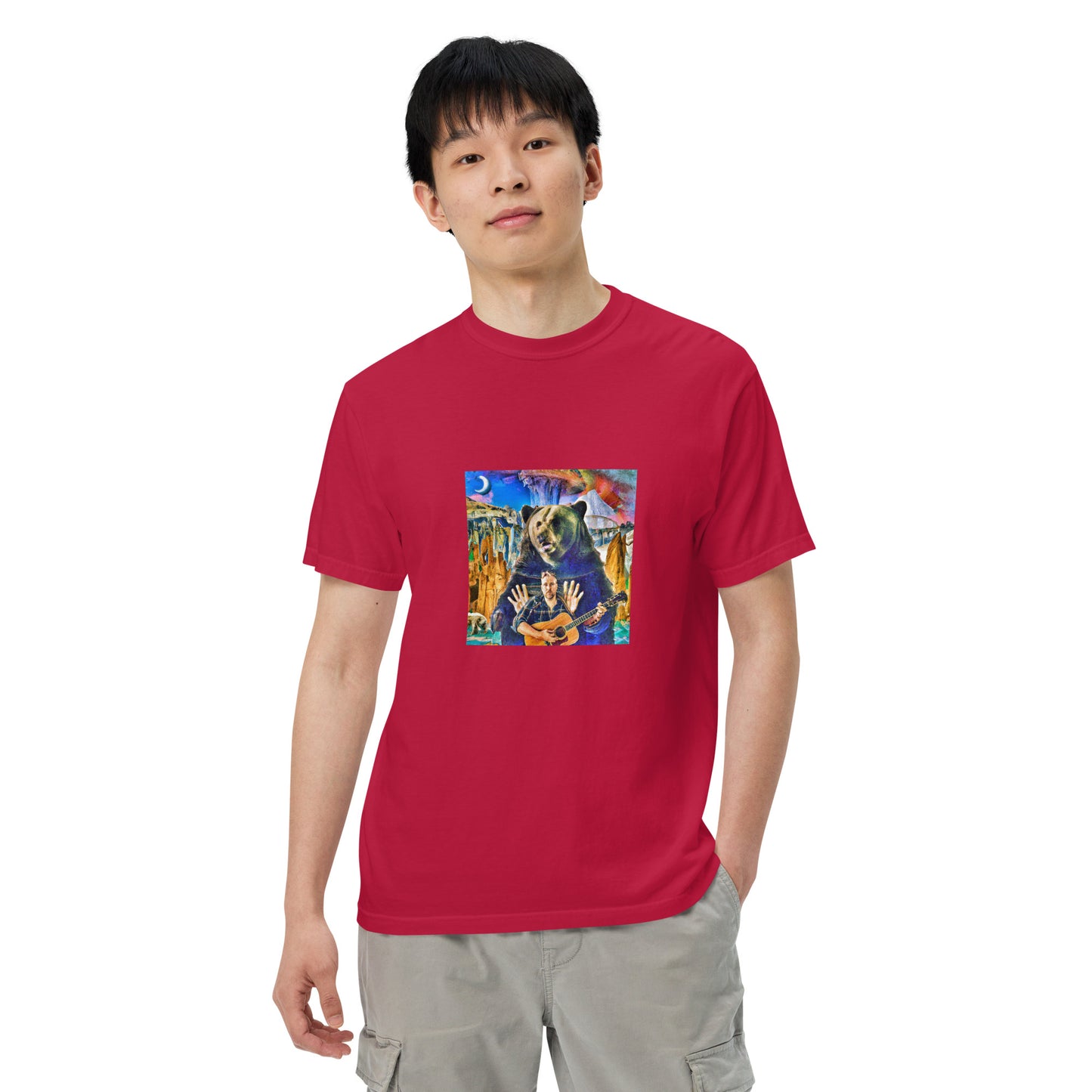 Previously Album Art Comfort Colors Unisex garment-dyed heavyweight t-shirt