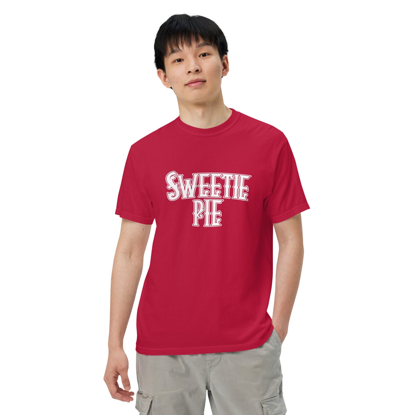 Sweetie Pie Logo Unisex garment-dyed heavyweight t-shirt