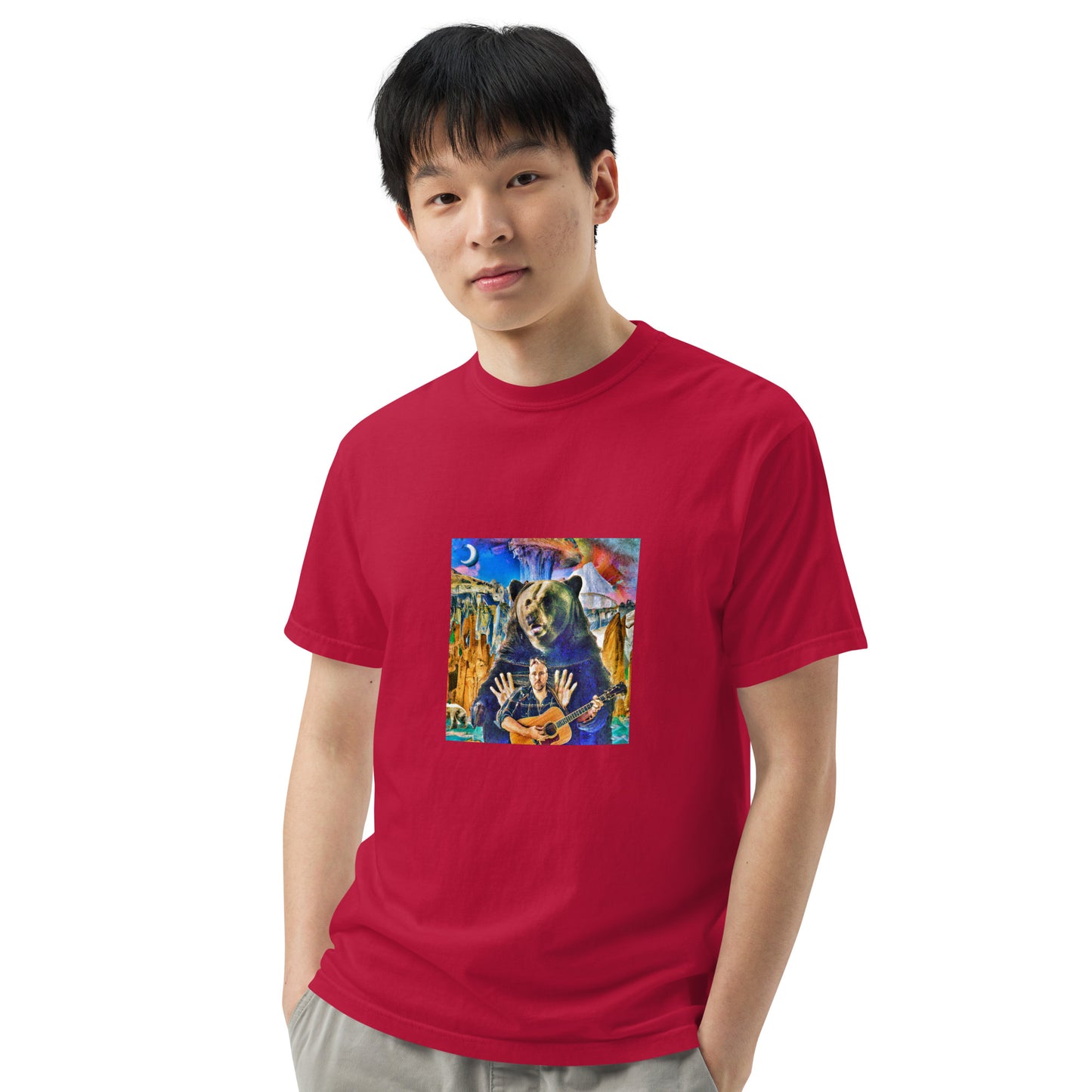 Previously Album Art Comfort Colors Unisex garment-dyed heavyweight t-shirt