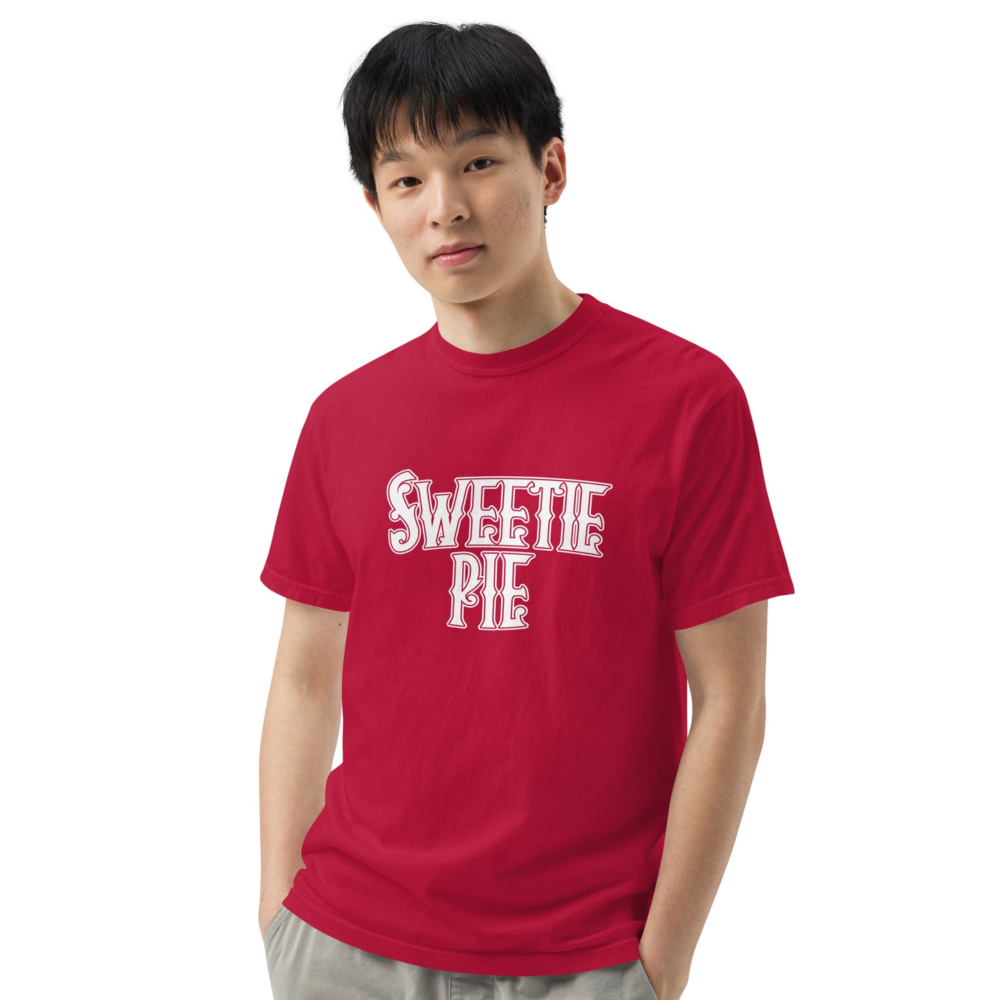 Sweetie Pie Logo Unisex garment-dyed heavyweight t-shirt